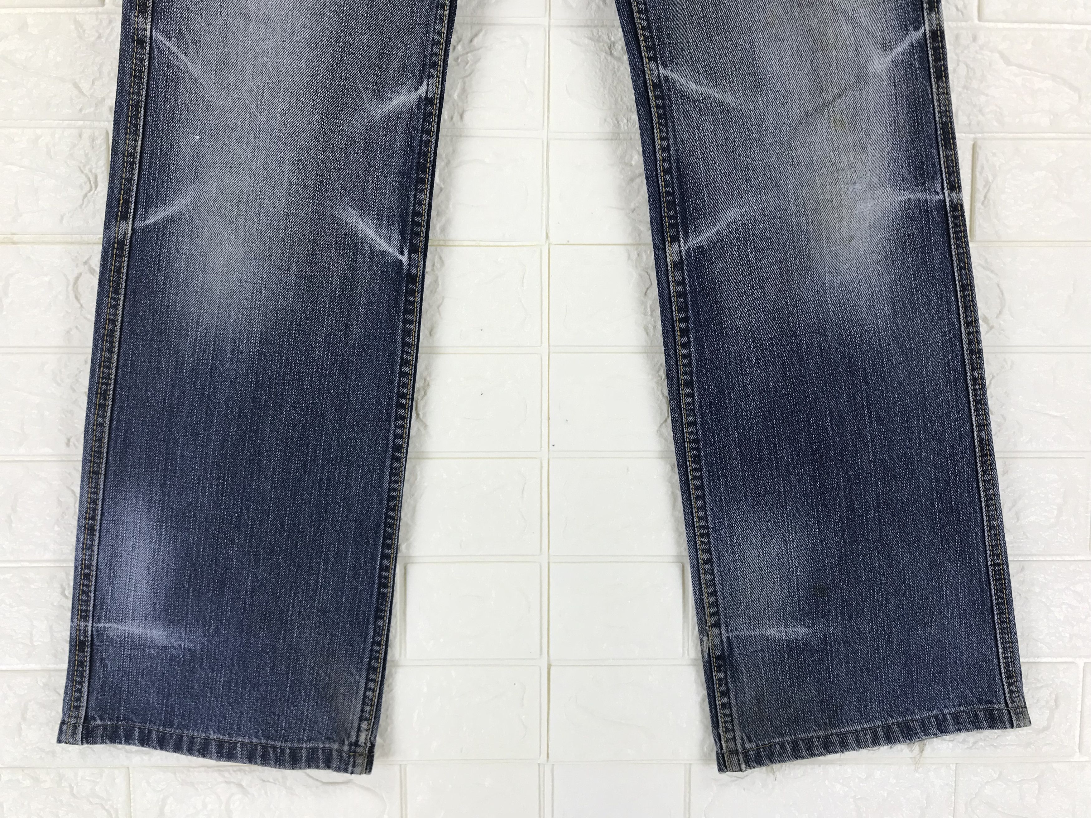 Nicole Club Nicole Club Double Waist Blue Washed Flare Jeans Size US 31 - 4 Thumbnail