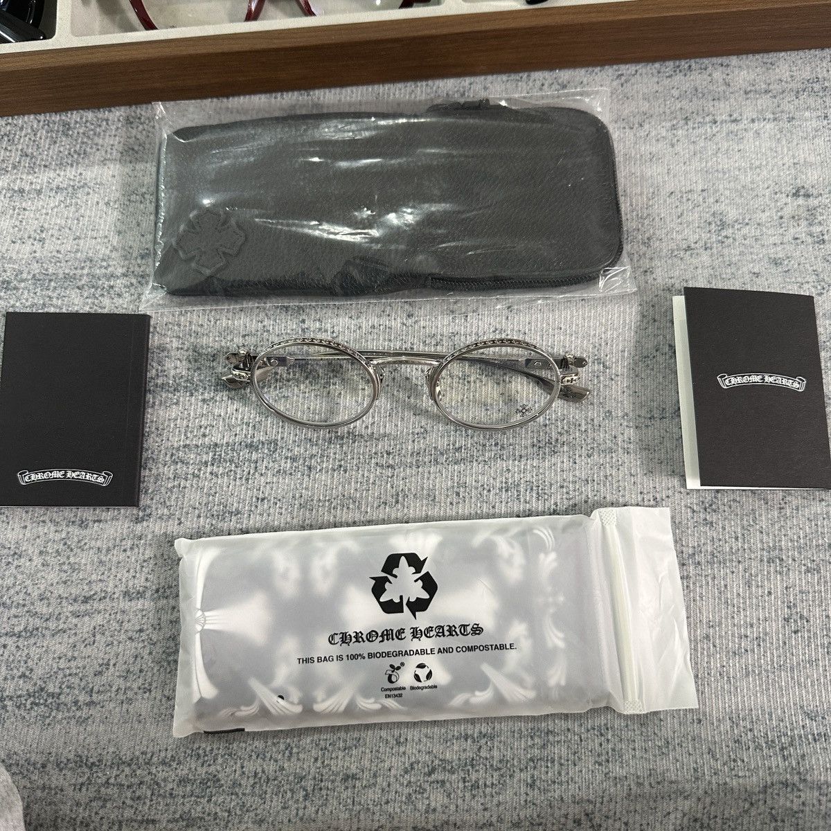 Chrome Hearts CHROME HEARTS HONEY DIPPED EYEGLASSES Size ONE SIZE - 2 Thumbnail