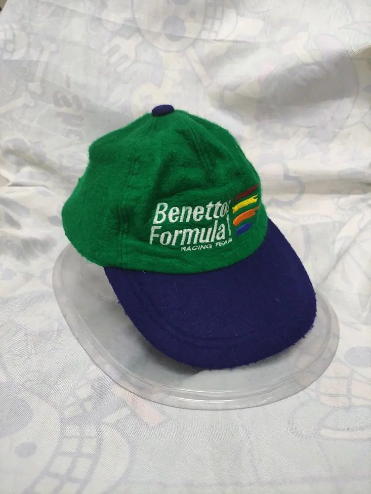 Benetton × Vintage BENETTON FORMULA ONE RACING TEAM VINTAGE WOOL CAP Size ONE SIZE - 4 Thumbnail