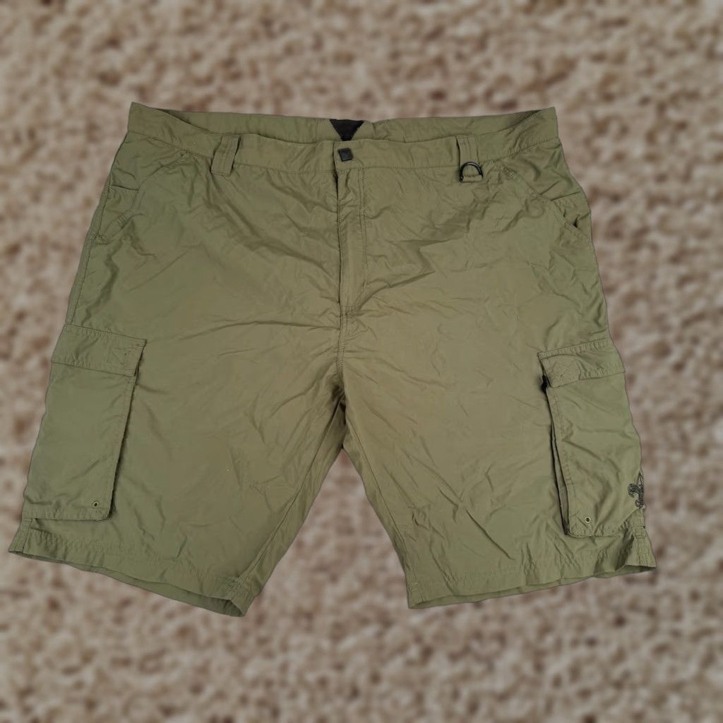 Vintage VINTAGE Boy Scouts Shorts Adult 2XL XXL Green Centennial Uniform Supplex Nylon Cargo Men Green Shorts Nylon Boy Scouts of America Size US 27 - 1 Thumbnail