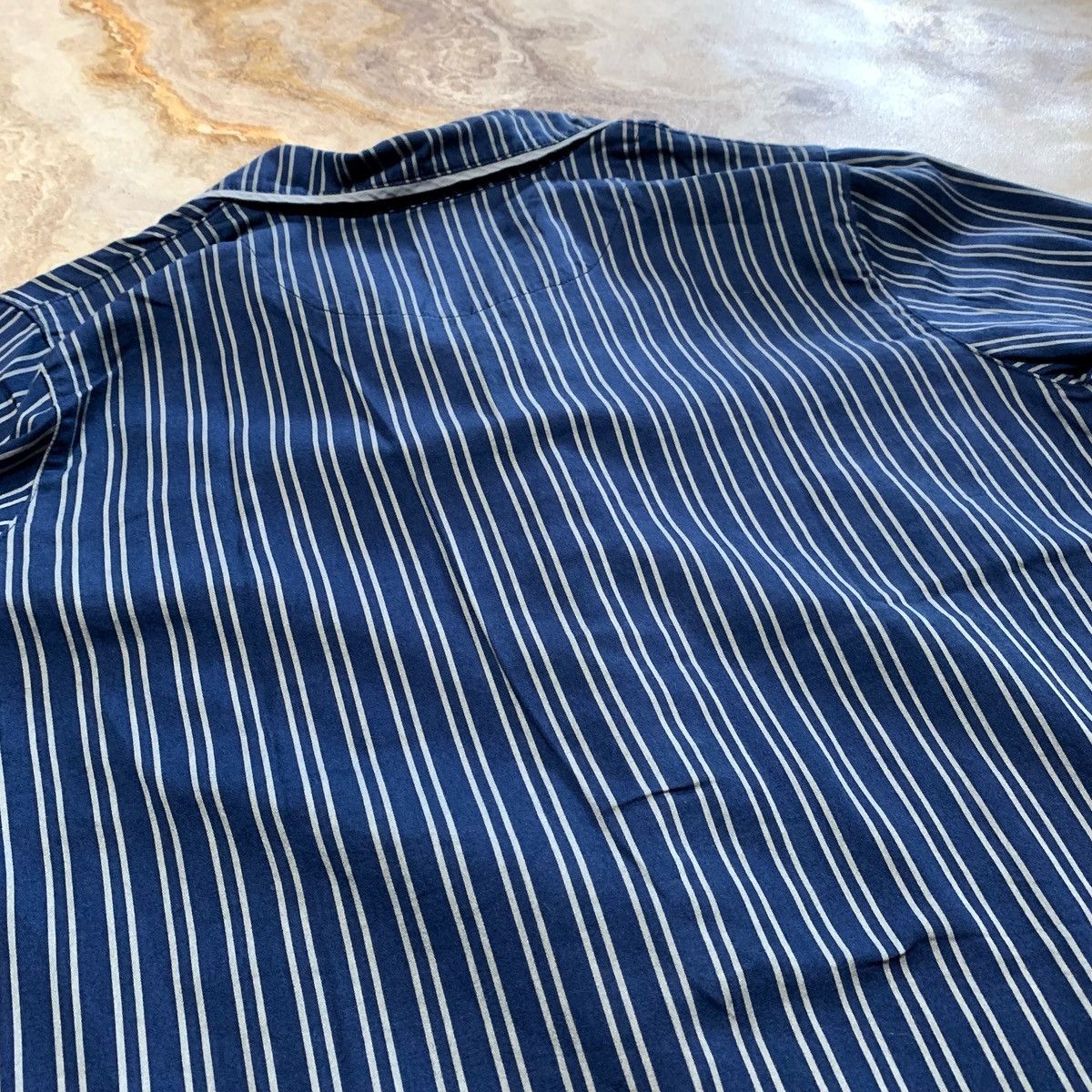 Warner Bros 2000s Harry Potter Ravenclaw Pottery Barn Teen Stripe Shirt Size US M / EU 48-50 / 2 - 10 Thumbnail