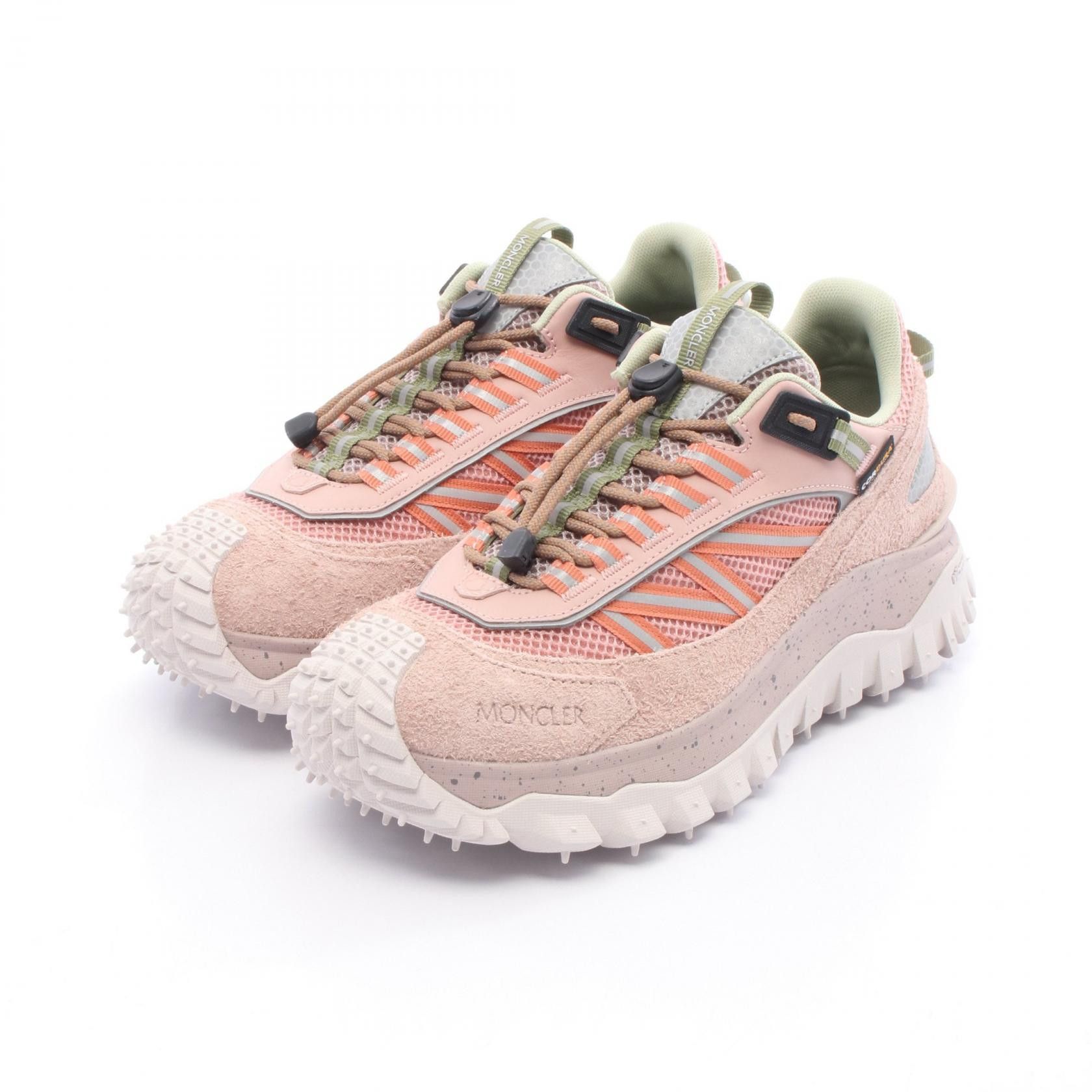 Moncler Moncler TRAILGRIP LITE2 Leather Suede Fabric Sneakers