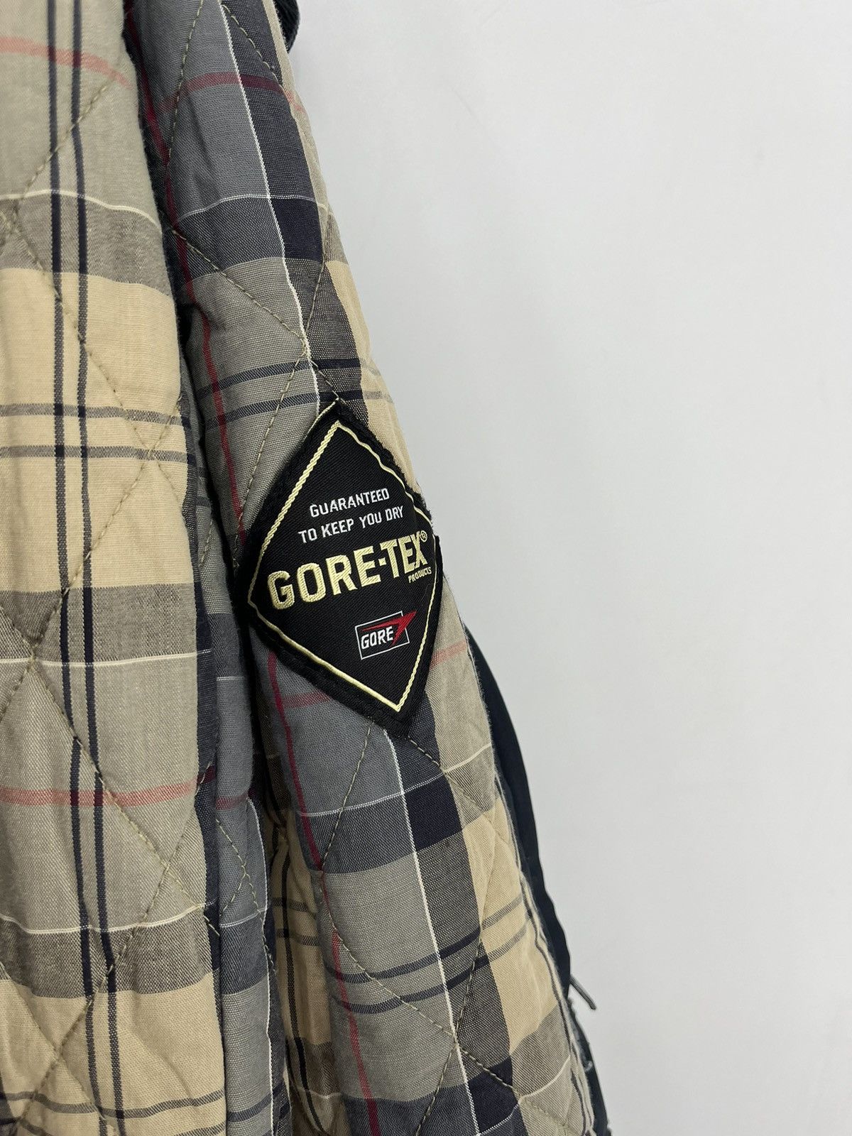 Barbour × Goretex × Vintage Ladies Barbour City Tasmin Gore Tex Countryside Jacket Size L / US 10 / IT 46 - 8 Thumbnail