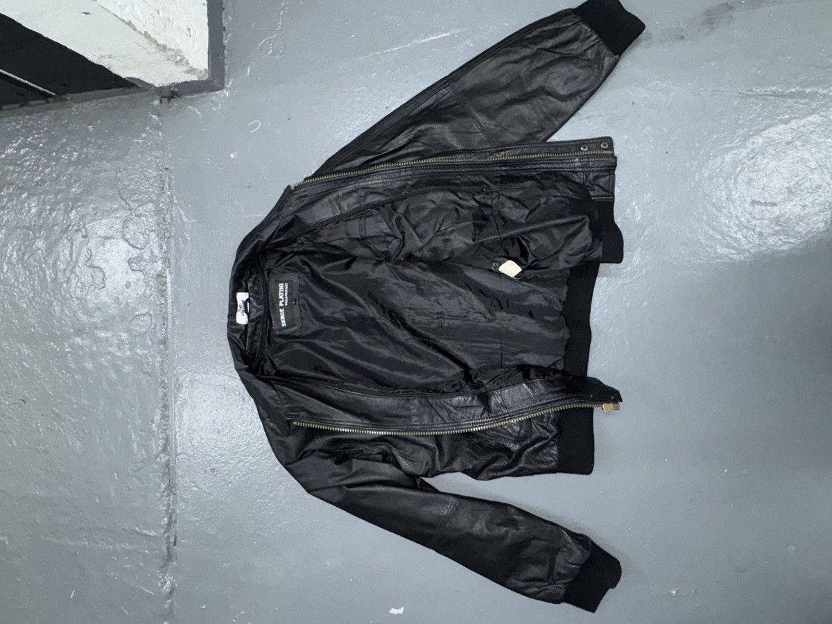 Other Serge platini leather jacket Size US L / EU 52-54 / 3 - 9 Thumbnail