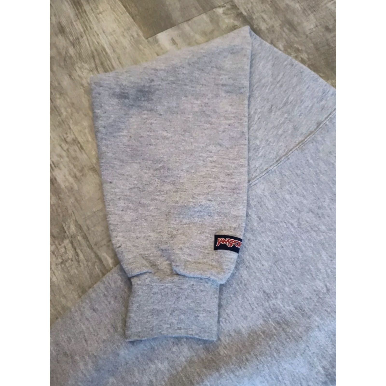 Jansport Vintage Yes JanSport USA Air Force Puff Logo Sweatshirt XL Gray Crewneck Felt Size US XL / EU 56 / 4 - 2 Thumbnail