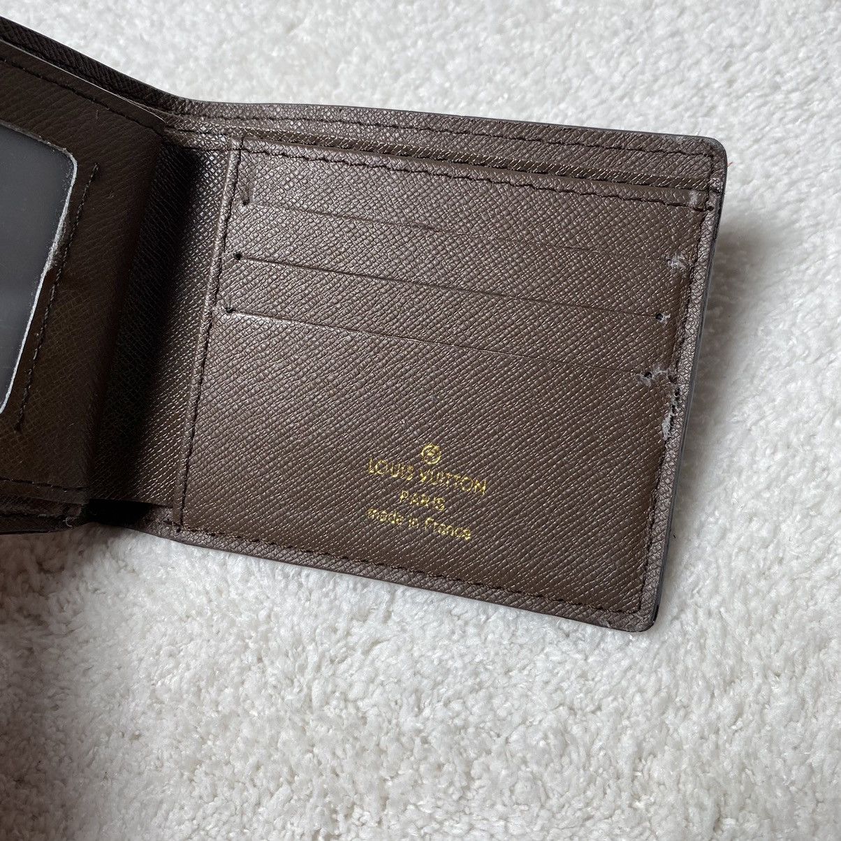 Louis Vuitton Leather Wallet Louis Buitton canvas Size ONE SIZE - 5 Thumbnail
