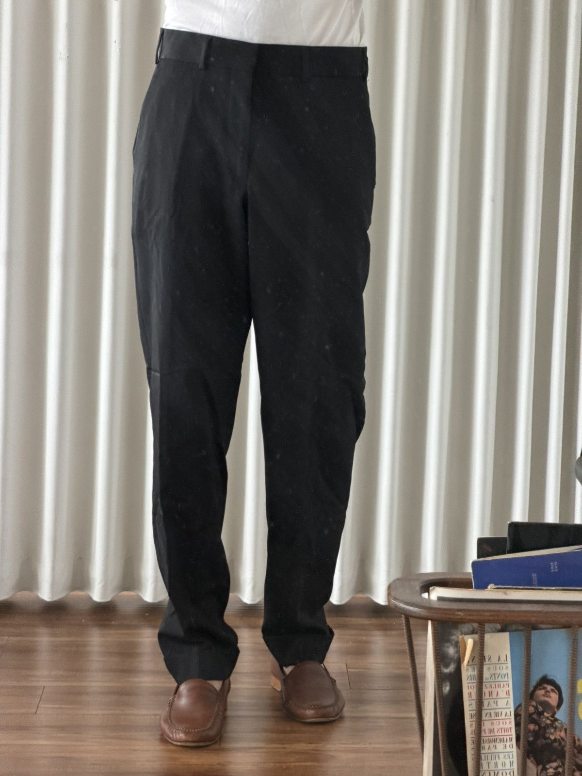 Sandro Sandro Black Trousers (Size 30) Size US 30 / EU 46 - 1 Thumbnail