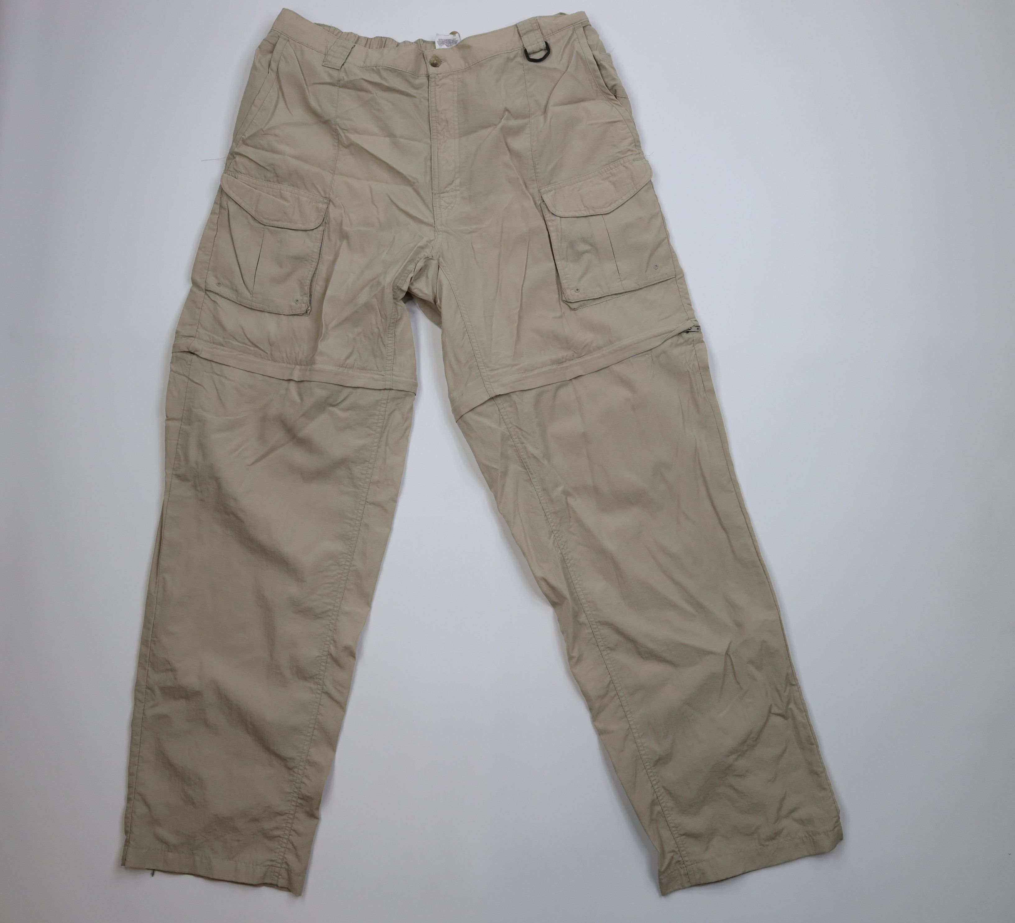 Columbia Vintage Columbia Wide Leg Convertible Cargo Pants Size US 38 / EU 54 - 1 Thumbnail