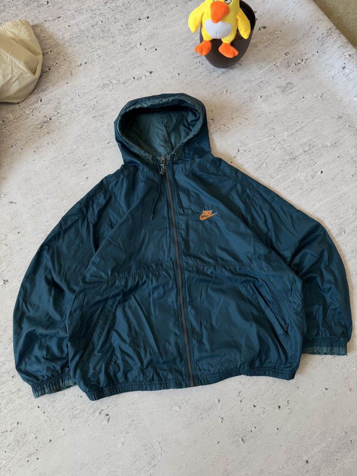 Nike × Vintage NIKE VINTAGE BASIC LOGO OVERSIZE BAGGY LIGHT JACKET Size US L / EU 52-54 / 3 - 2 Thumbnail