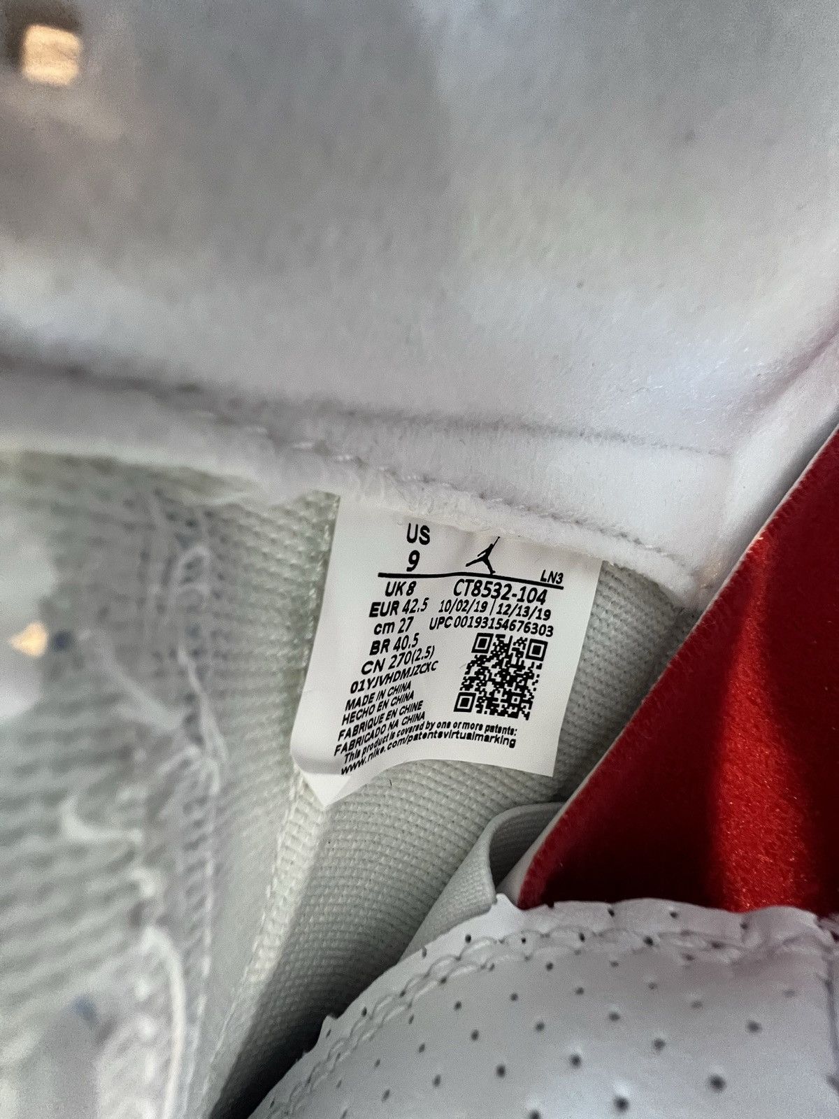Jordan Brand UNC Jordan 3 Size US 9 / EU 42 - 11 Thumbnail