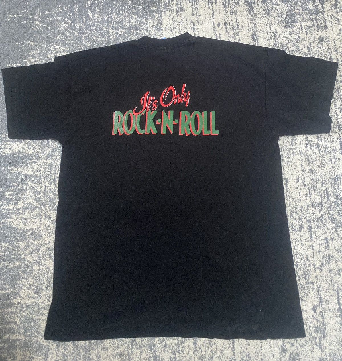 Band Tees × Vintage Vintage Bill Wyman's Sticky Fingers Cafe cambridge 90s Size US L / EU 52-54 / 3 - 4 Thumbnail