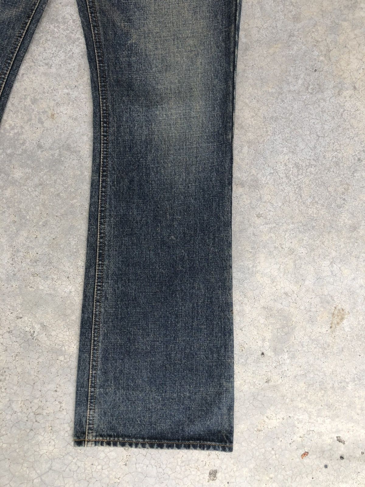 If Six Was Nine Bobson Flared Jeans Mudwash Distressed Jeans Size US 30 / EU 46 - 7 Thumbnail