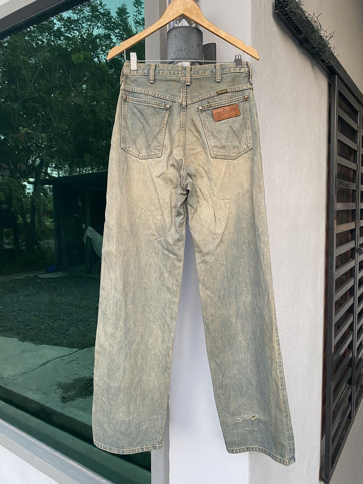 Vintage × Wrangler Vintage Wrangler Seasoned Selvedge Size US 29 - 3 Thumbnail