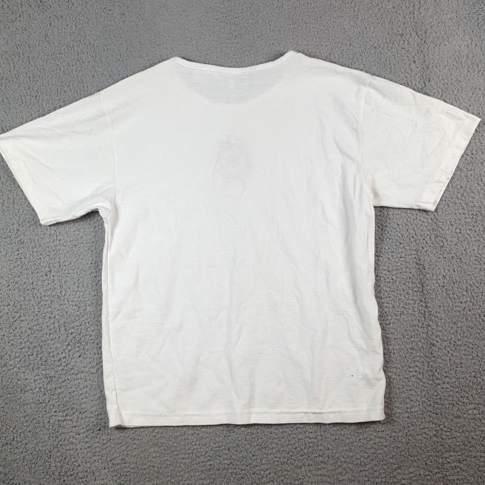 Vintage VINTAGE 90s Nautical Boat Women's Size M T-Shirt Top Short Sleeve Crew Neck Cotton Embroidered White Beach Shirt Mens? No Size M / US 6-8 / IT 42-44 - 6 Thumbnail