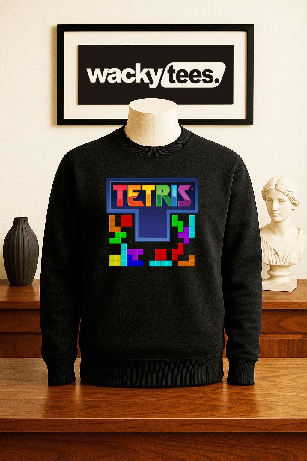 Other Tetris Brick Game Retro Classic Graphic Tee Shirt Size US L / EU 52-54 / 3 - 3 Thumbnail