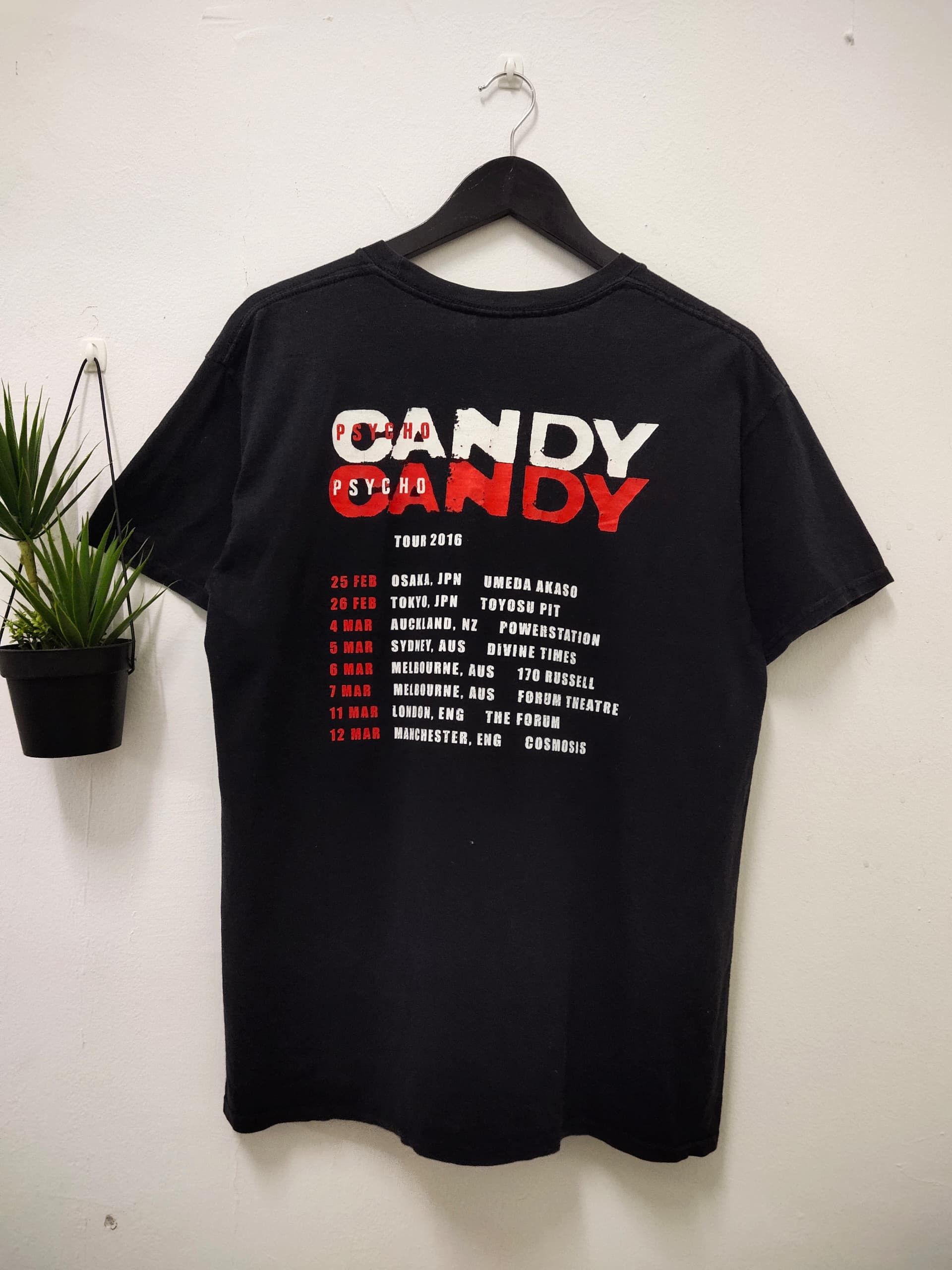 Band Tees Jesus And Mary Chain Psycho Candy tour band t shirt Size US L / EU 52-54 / 3 - 5 Thumbnail