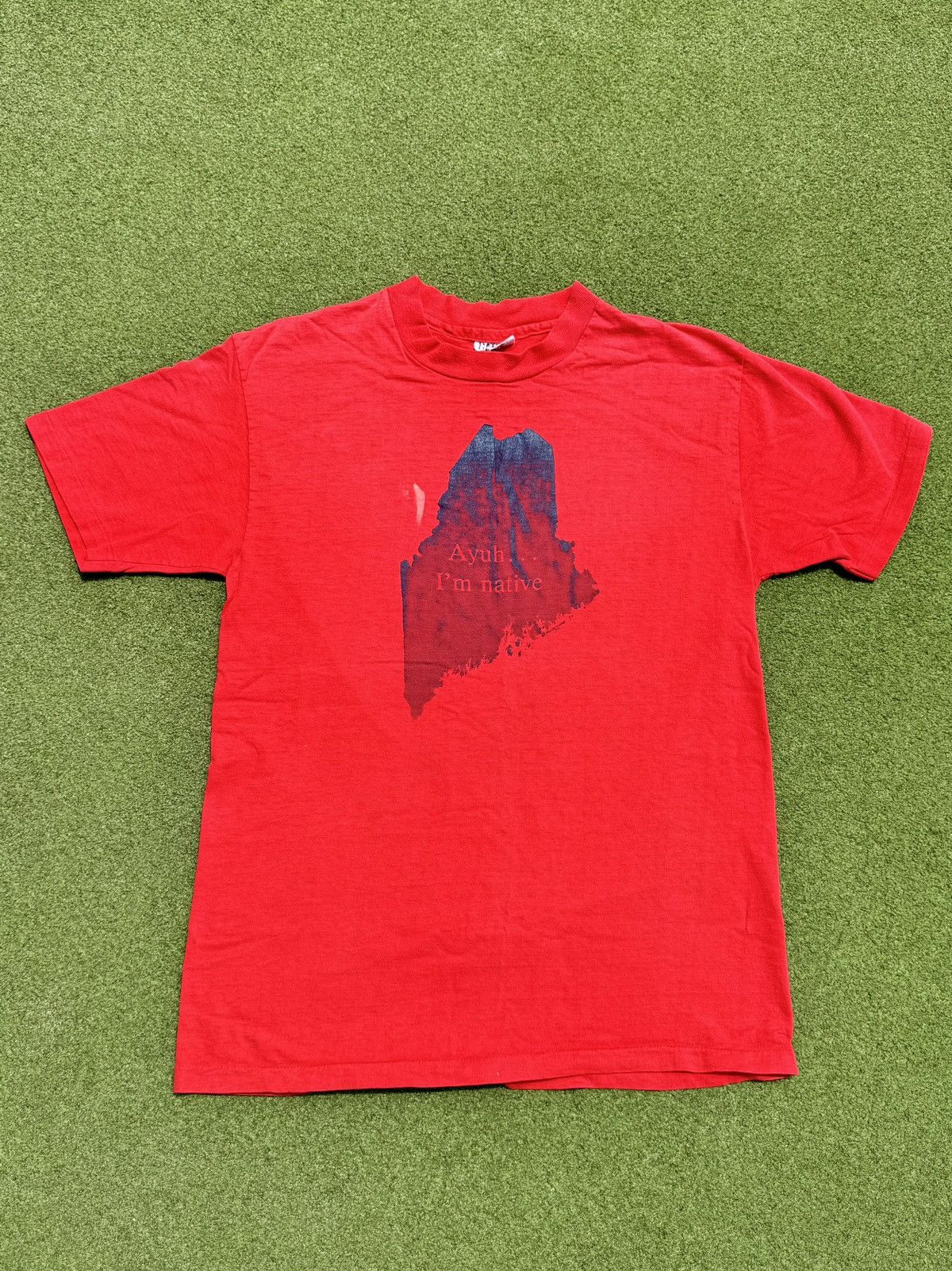 Hanes × Vintage 1980 Vintage Native Indian Tribe 80’s Hanes T-Shirt Size US L / EU 52-54 / 3 - 2 Thumbnail