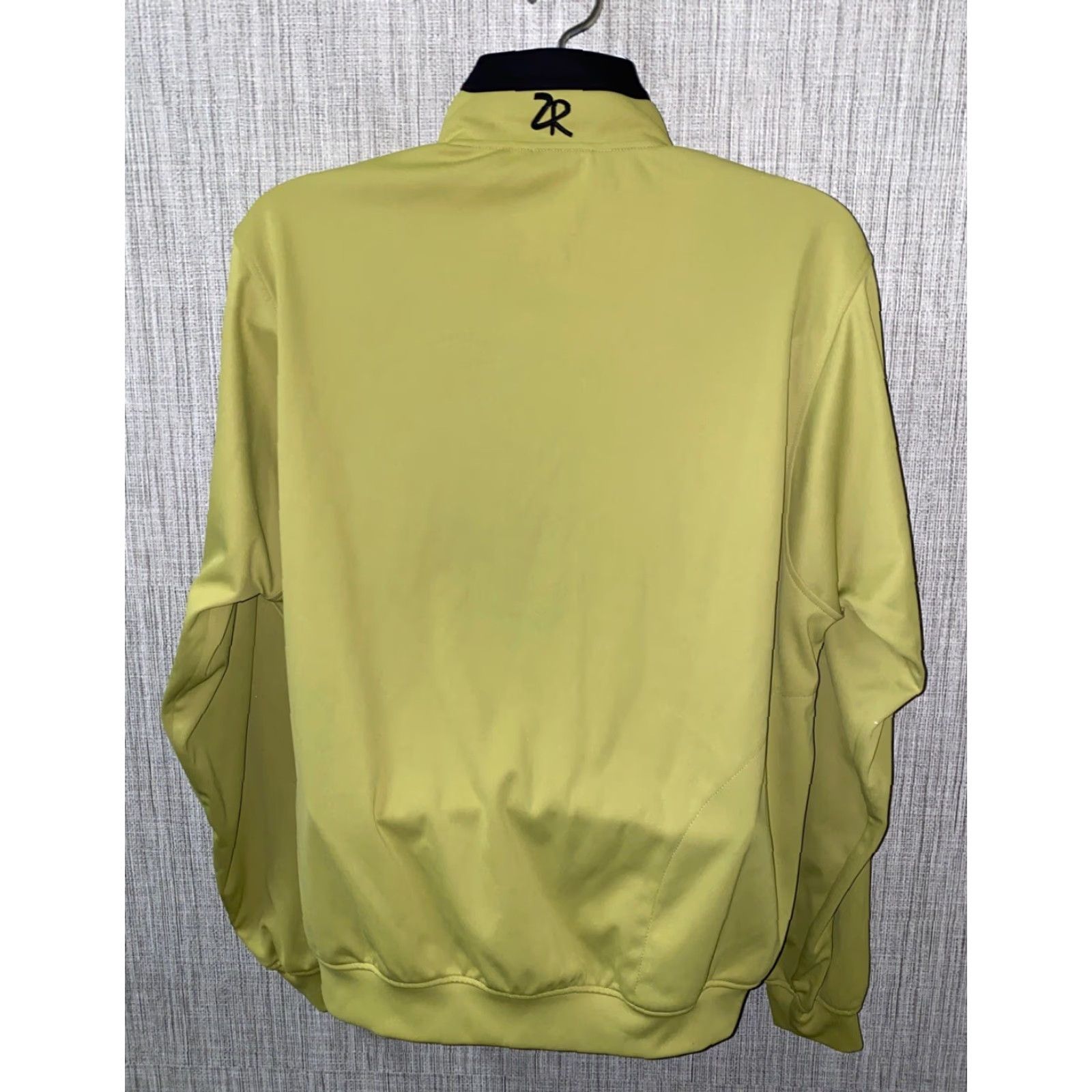 Vintage Zero Restriction Mens Mustard Yellow 1/2 Zip Pullover Jacket Size L Size US L / EU 52-54 / 3 - 5 Thumbnail