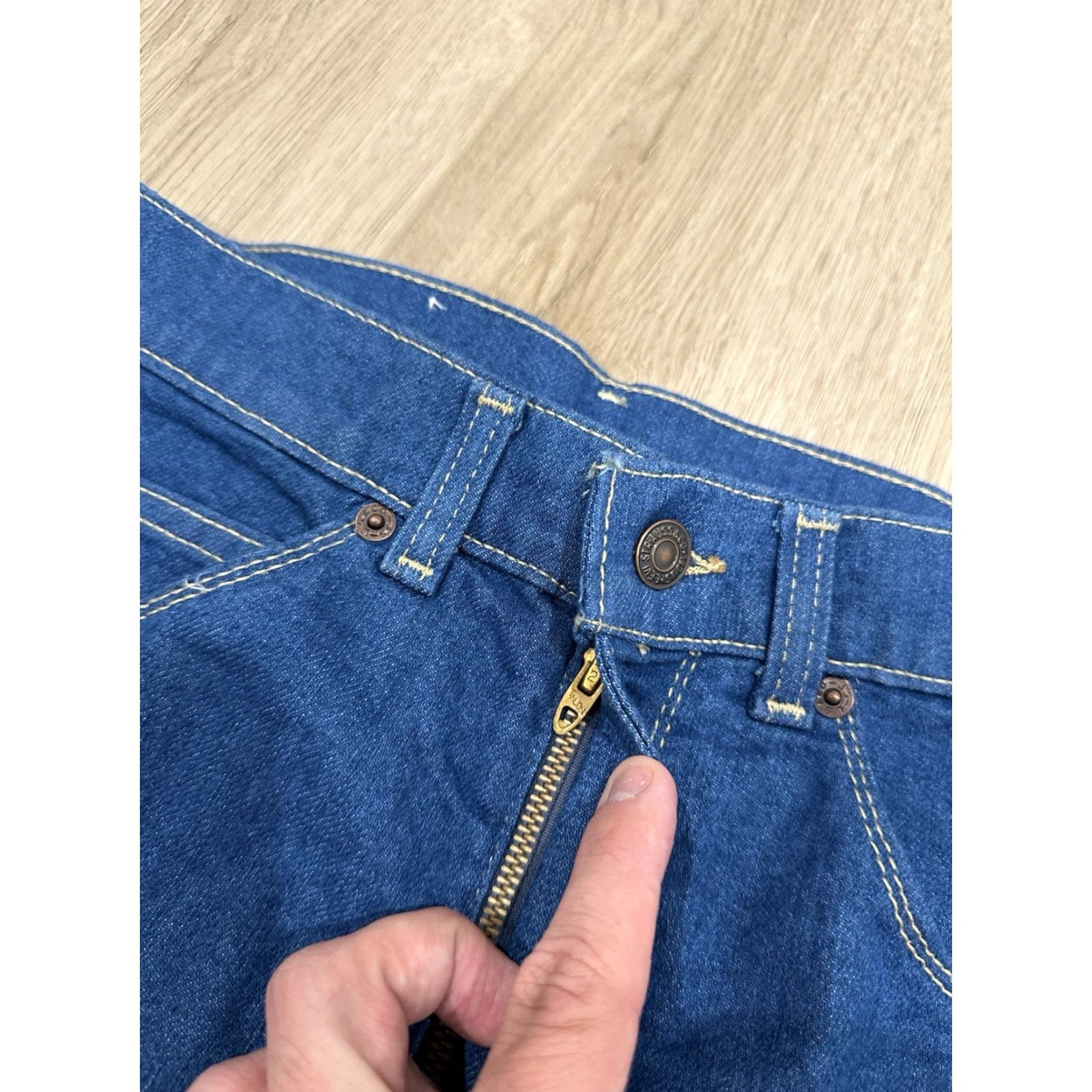 Levi's VINTAGE Levi’s Jeans Movin’ On Retro High Rise 27x34 Women Blue Tab NWT Reserved for Women 27X34 Size 27" / US 4 / IT 40 - 5 Thumbnail