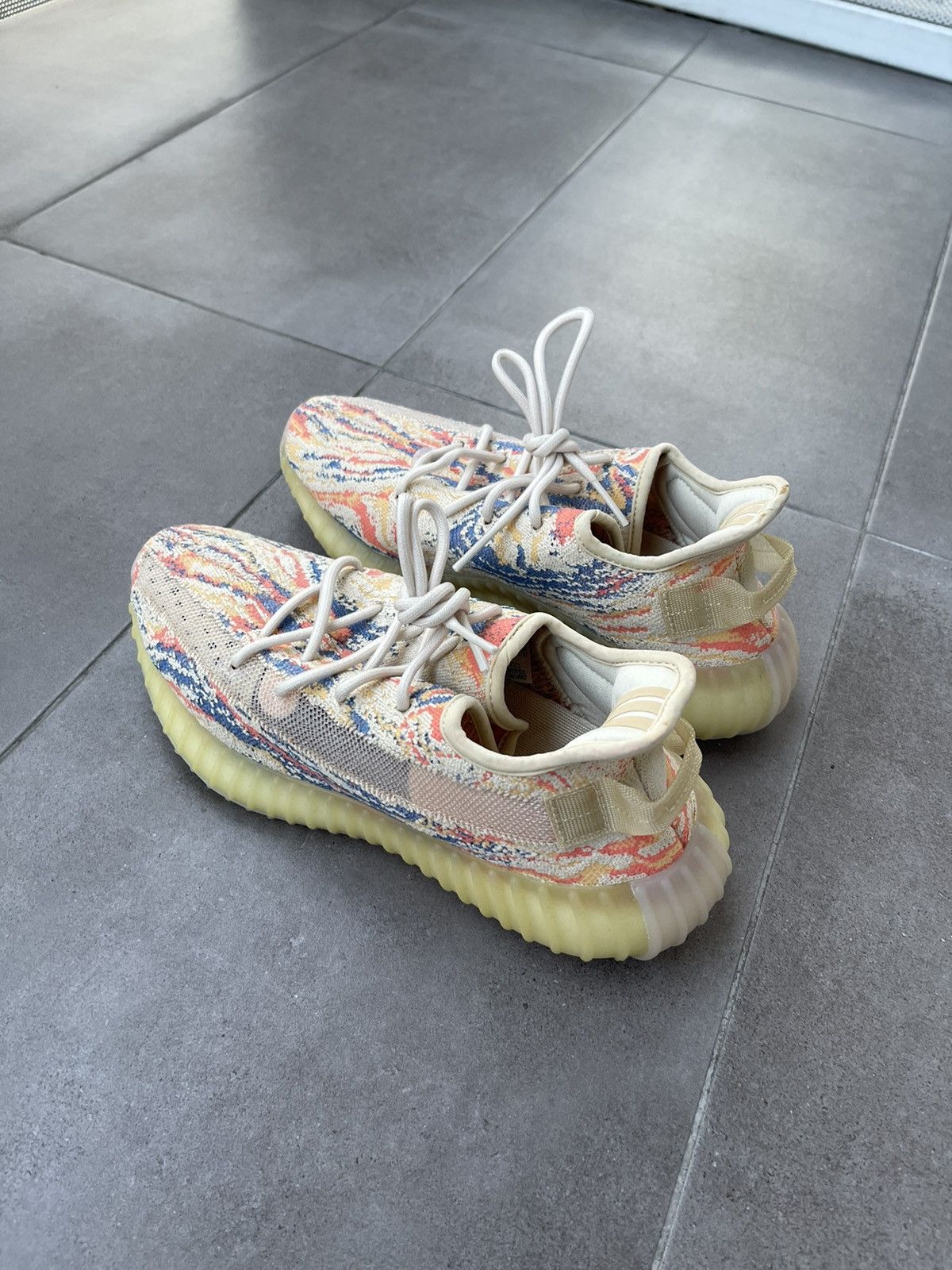 Adidas × Kanye West Adidas Yeezy Boost 350 V2 MX Oat Low-Top Sneakers Size US 10.5 / IT 40.5 - 8 Thumbnail