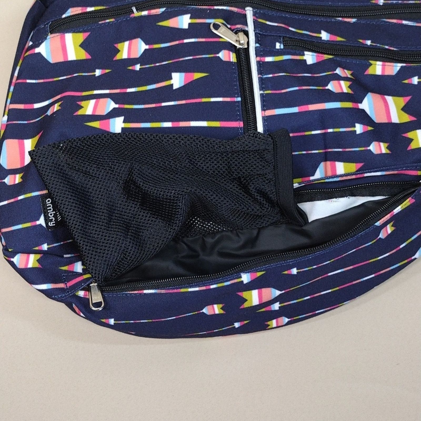 Other NWOT Ambry Athleisure Arrow Crossbody Sling Bag Backpack Size ONE SIZE - 14 Thumbnail