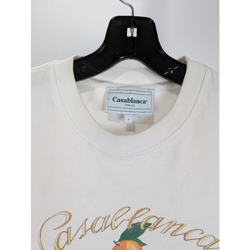 Casablanca o1rshd1 CC20 Ne Pas Deranger' T-Shirt in White Size US S / EU 44-46 / 1 - 3 Thumbnail