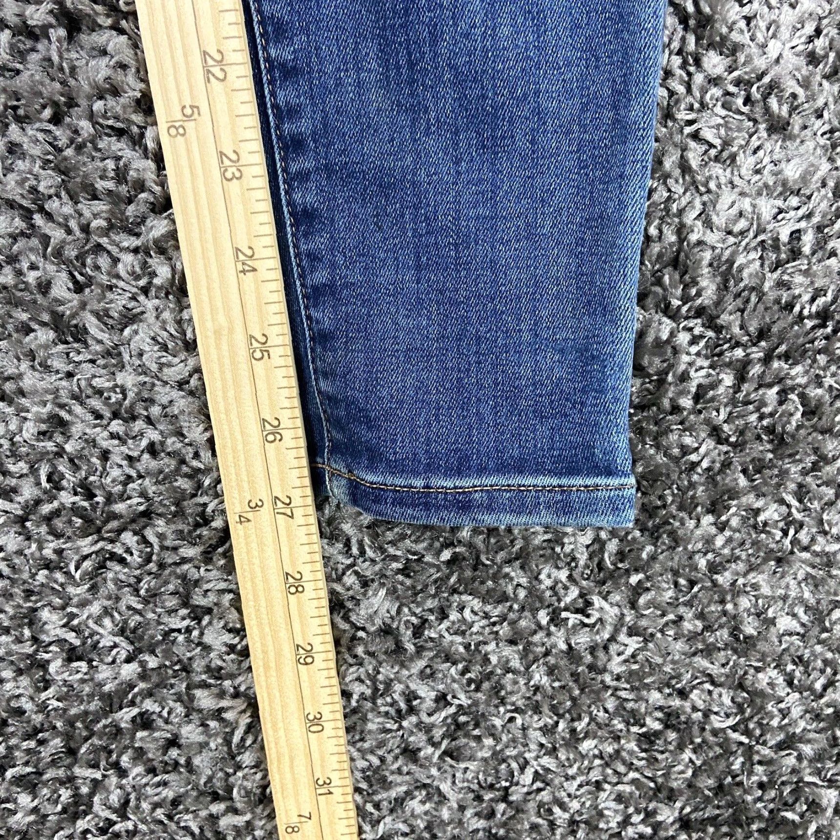 Madewell Madewell High Rise Skinny Blue Jeans Women’s 27 Size 27" / US 4 / IT 40 - 7 Thumbnail