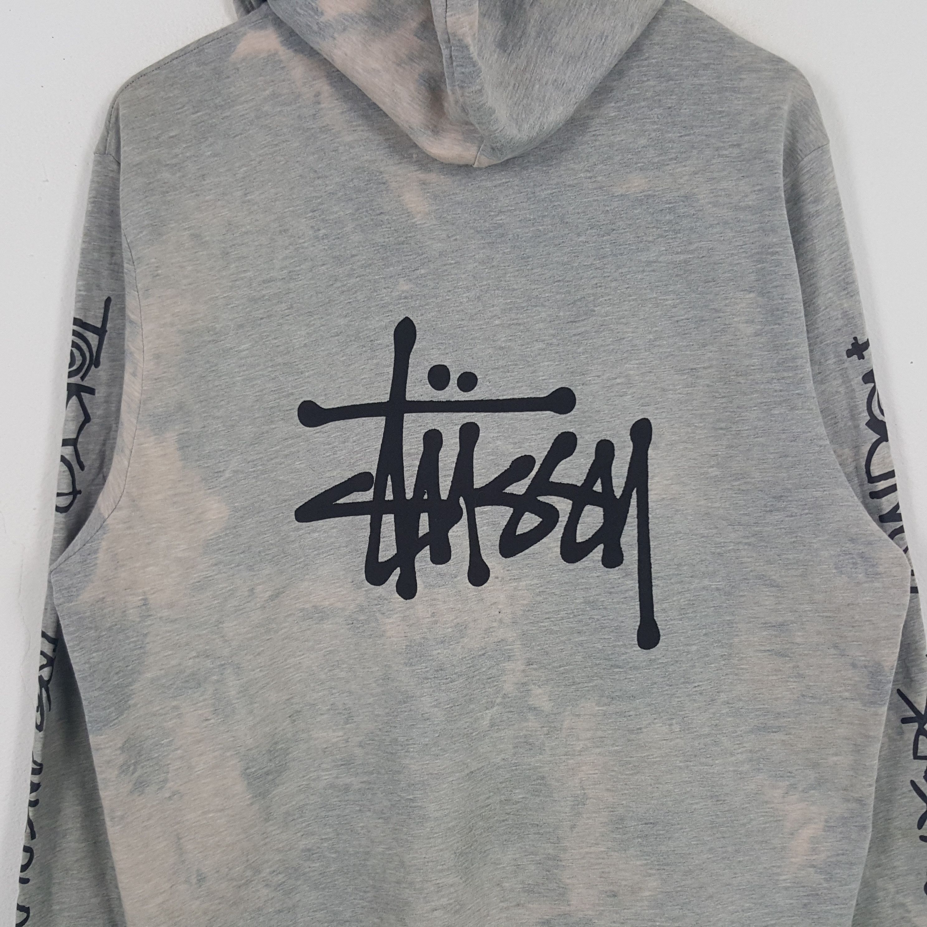Stussy × Vintage Vintage Stussy Streetwear Style Logo Art Hoodies Size US M / EU 48-50 / 2 - 2 Thumbnail