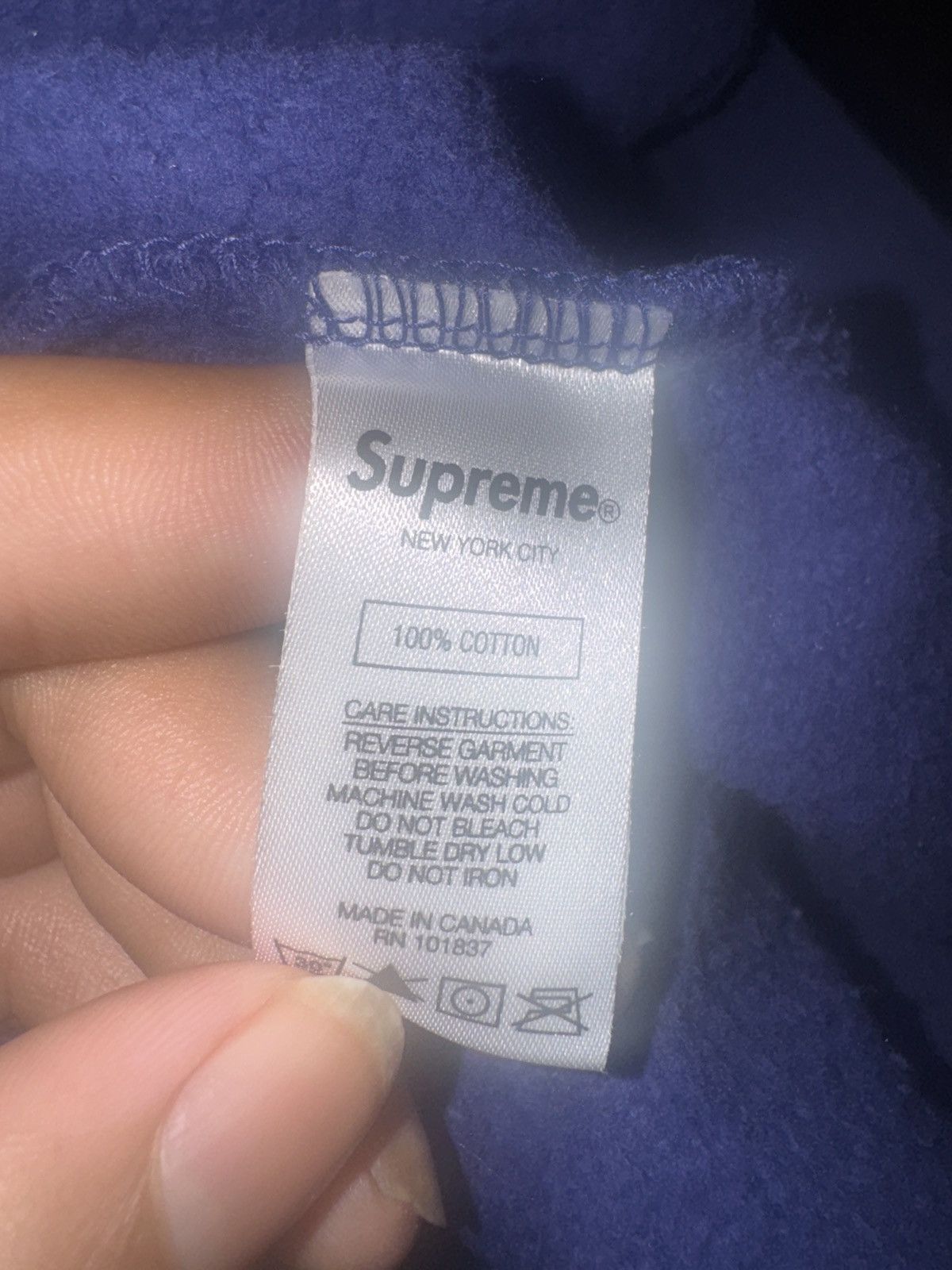 Hysteric Glamour × Supreme Supreme hysteric glamour zip-up hooded sweatshirt Size US L / EU 52-54 / 3 - 7 Thumbnail