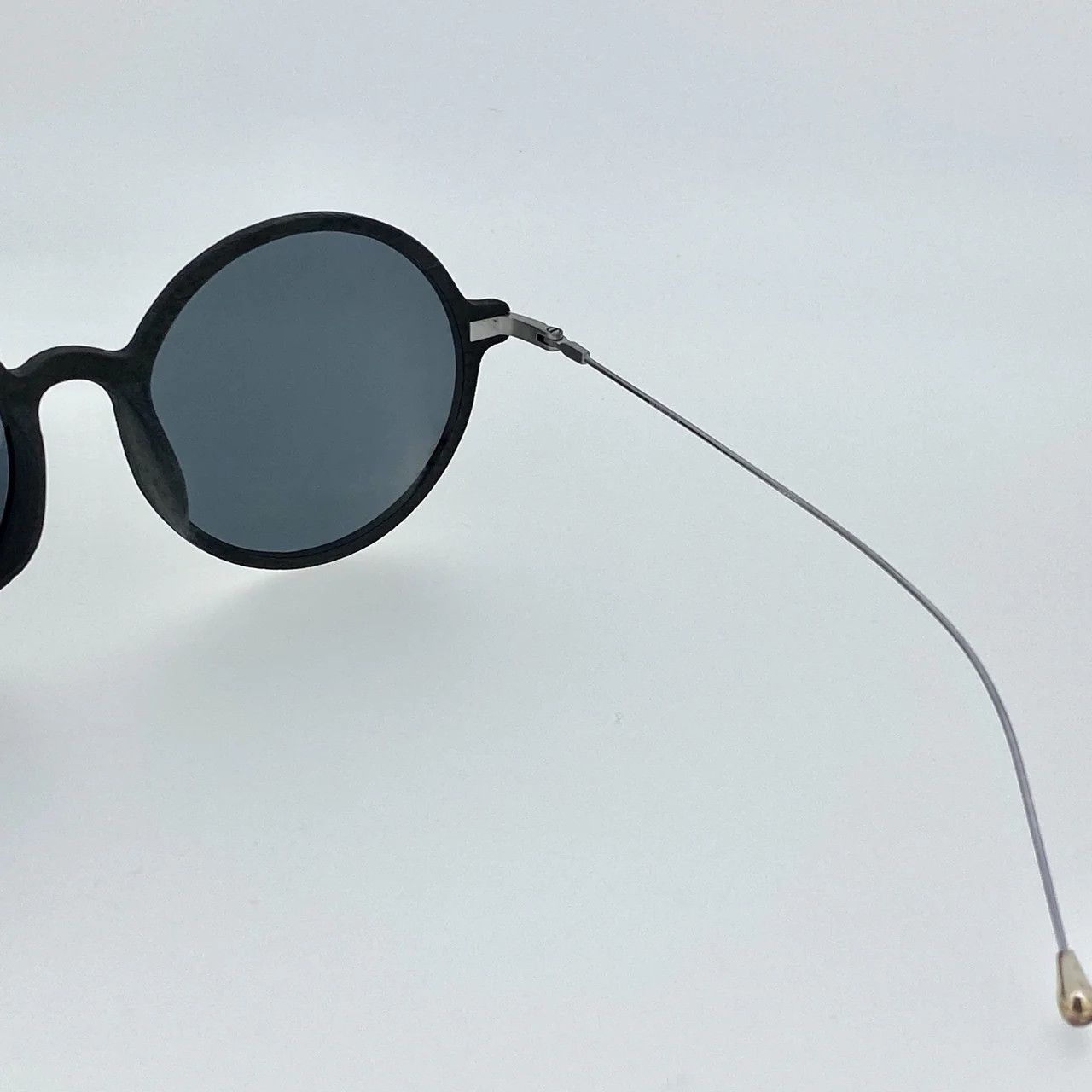 Ann Demeulemeester Ann Demeulemeester Sunglasses Round Black and Grey Size ONE SIZE - 5 Thumbnail