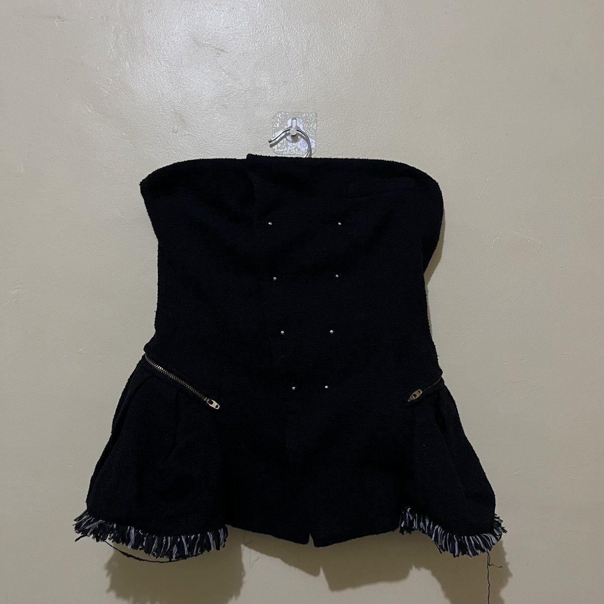 Toga TOGA ARCHIVES - TWEED TUBE TOP Size S / US 4 / IT 40 - 1 Thumbnail