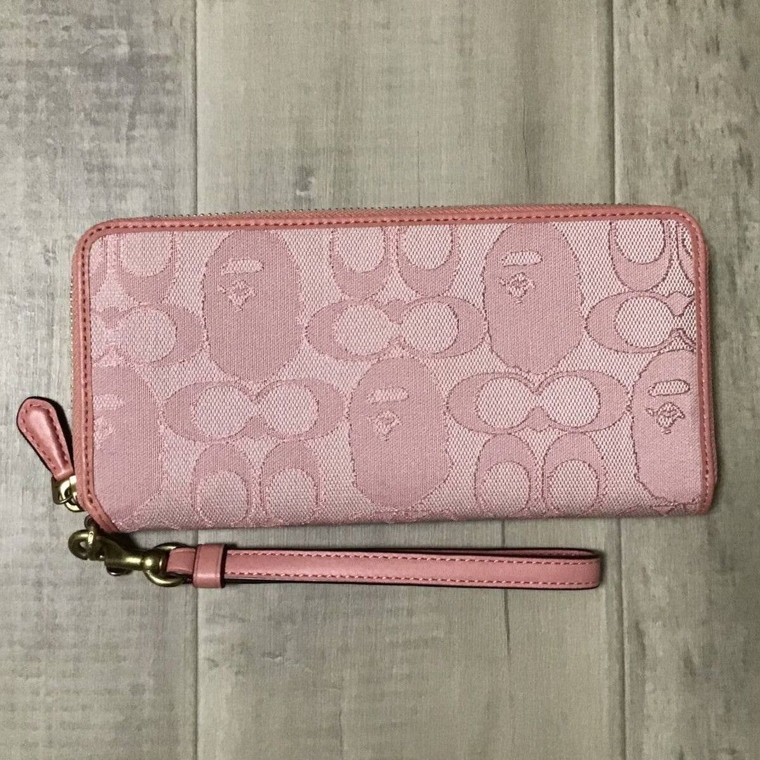 Bape × Coach BAPE × COACH PHONE WALLET PINK a bathing ape Size ONE SIZE - 1 Thumbnail