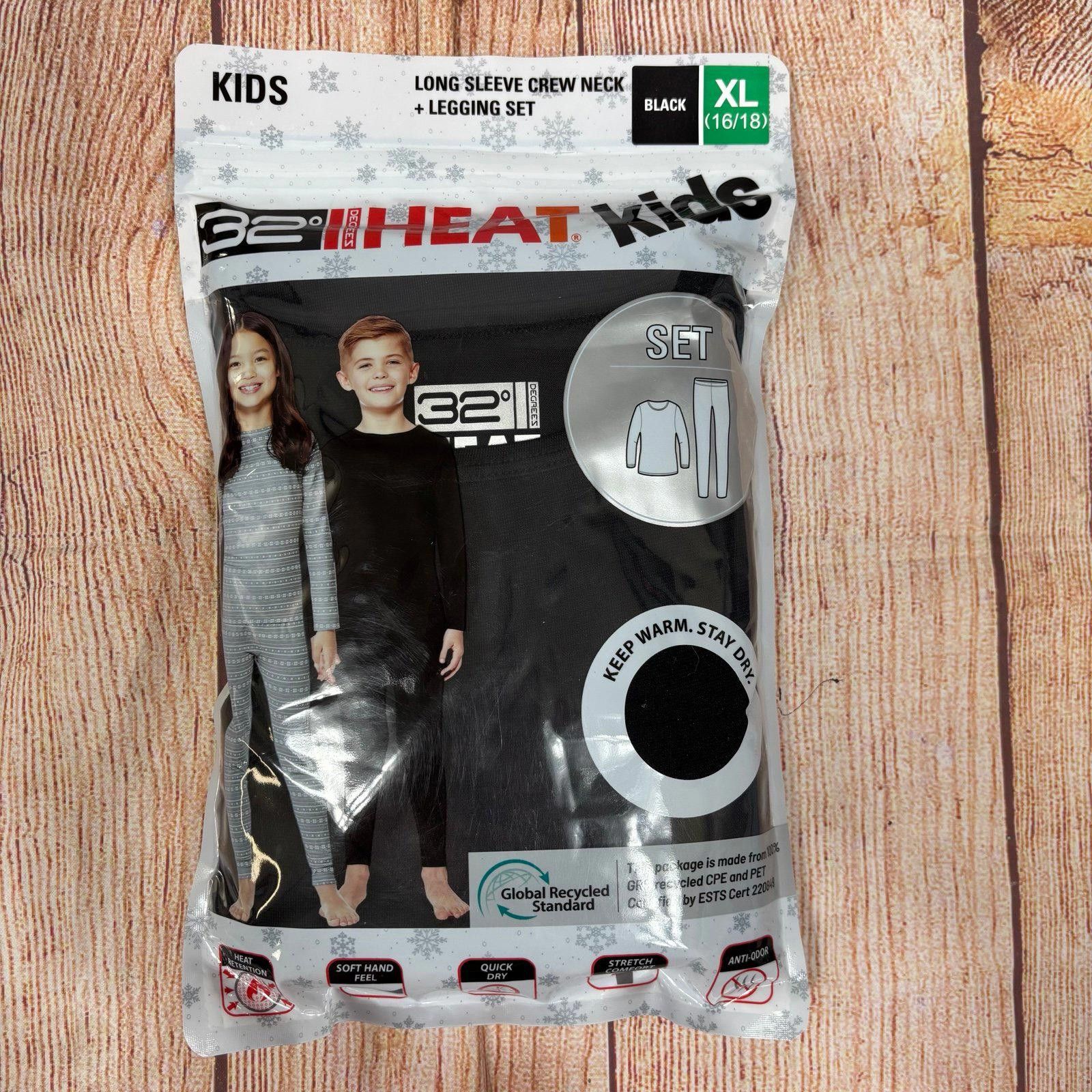 Other 32 Degrees Kids Long Sleeve Crew Neck and Legging Set XL NWT Size ONE SIZE - 1 Thumbnail