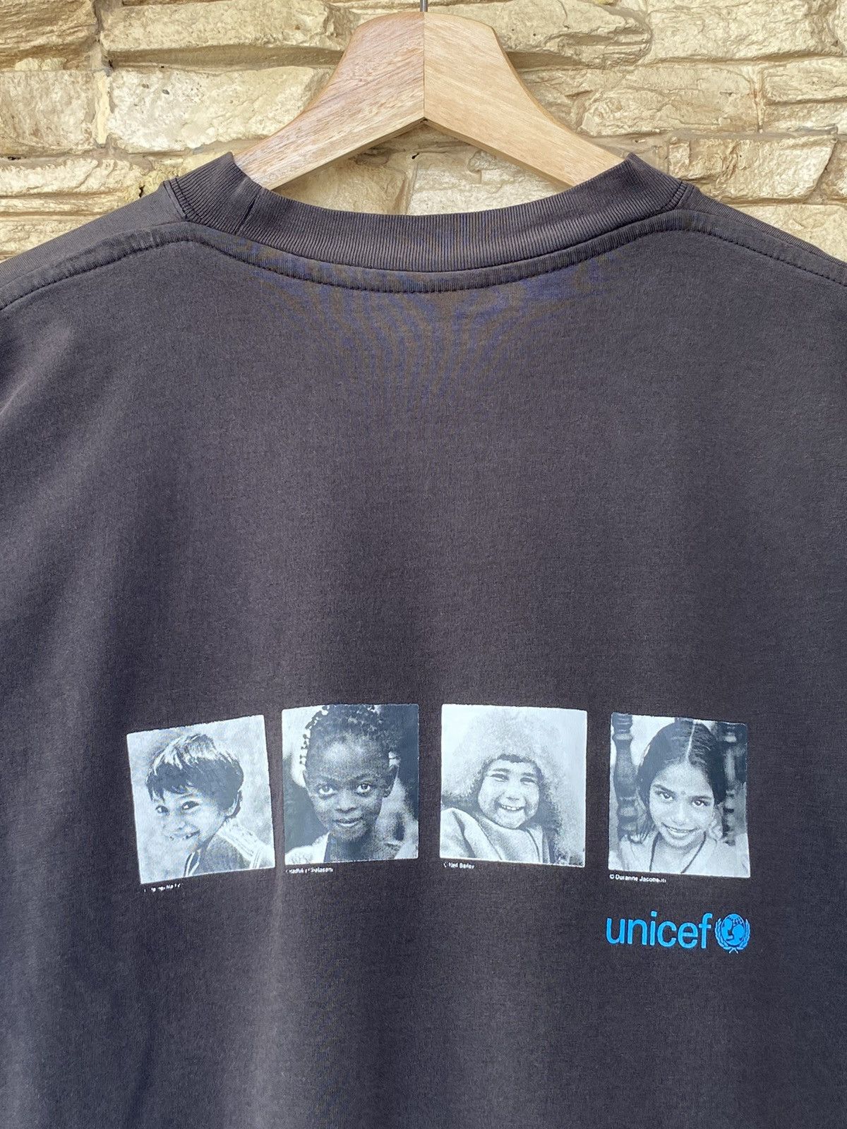 Vintage Rare Vintage UNICEF Campaign Photo Tees Faded Size US L / EU 52-54 / 3 - 9 Thumbnail