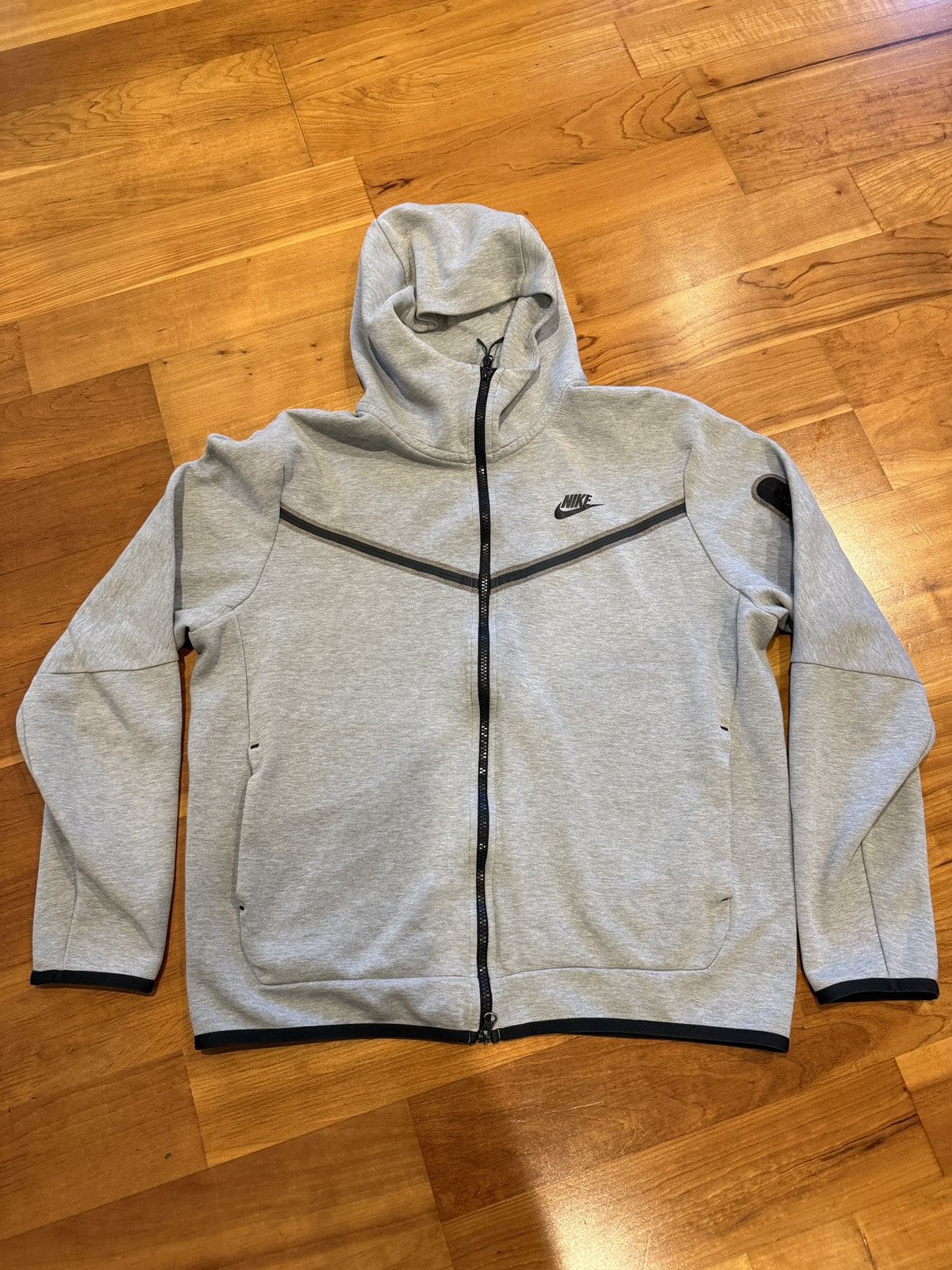 Nike Nike Tech Ziipoered Hoodie Gray-Large Size US L / EU 52-54 / 3 - 1 Thumbnail
