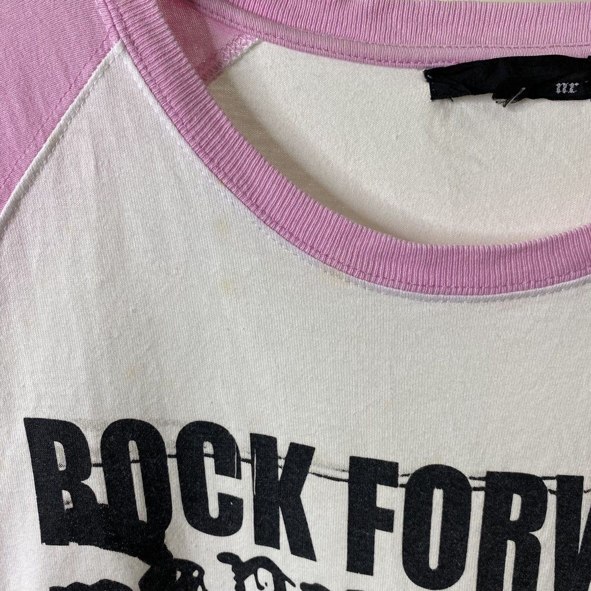 Hysteric Glamour JapanBrand Rock Forward Hysterics Glamour Style Raglan Tee Size US M / EU 48-50 / 2 - 3 Thumbnail