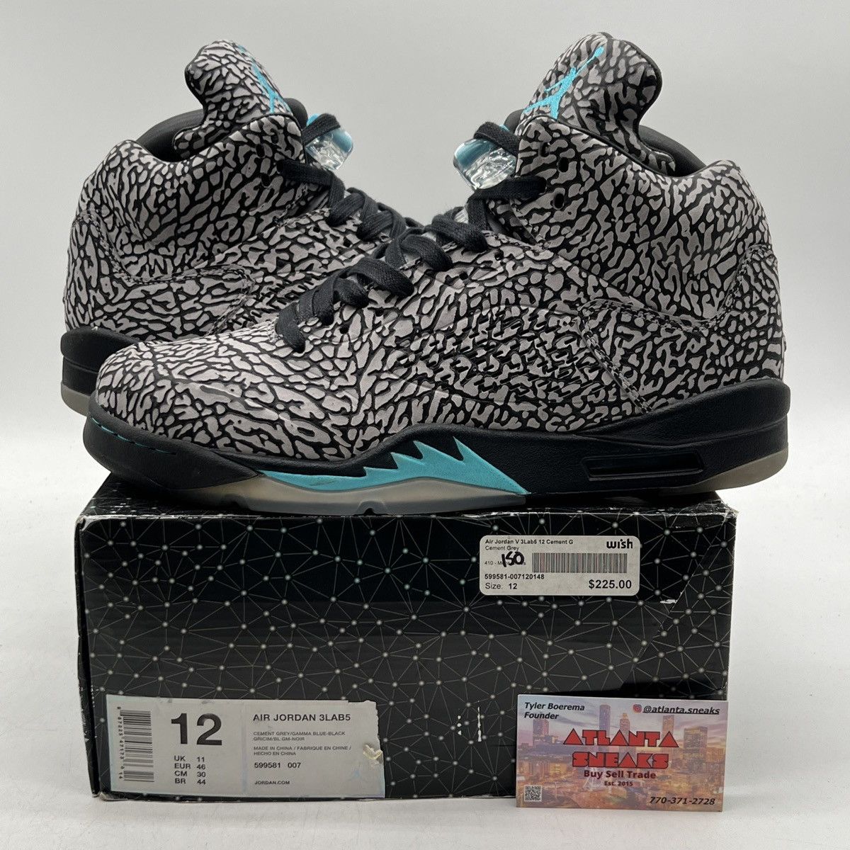 Jordan Brand Air Jordan 5 3Lab5 Size US 12 / EU 45 - 1 Thumbnail