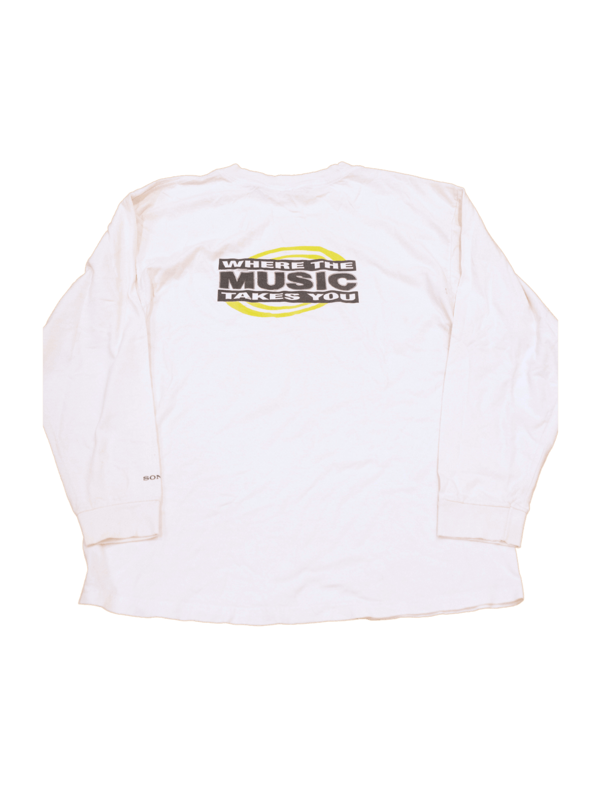 Sony × Vintage Sony Vintage 1990's Music Long Sleeve T Shirt Size US XL / EU 56 / 4 - 2 Thumbnail