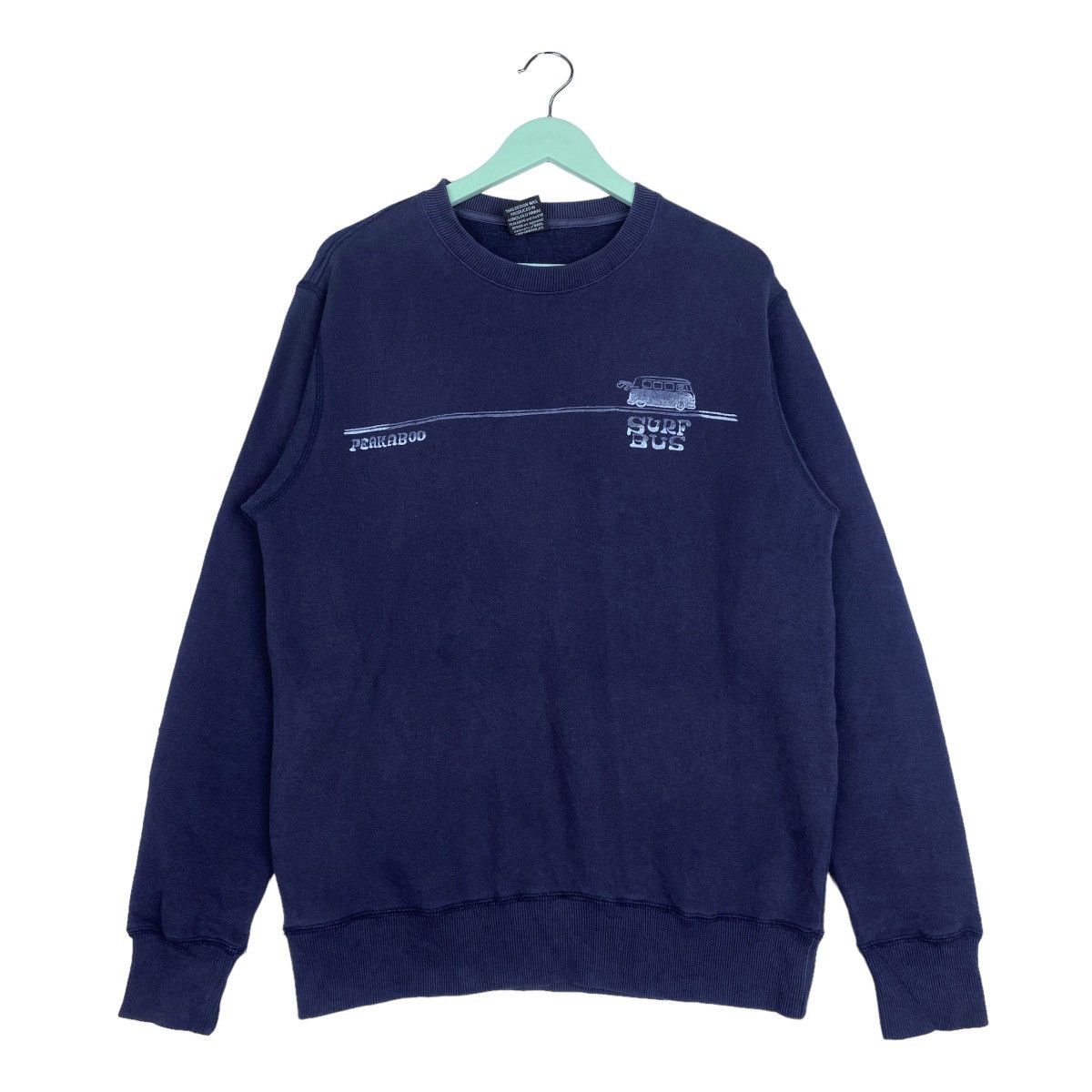 Designer × Vintage Peakaboo Sweatshirt Crewneck Pull Over Jumper Size US M / EU 48-50 / 2 - 1 Thumbnail