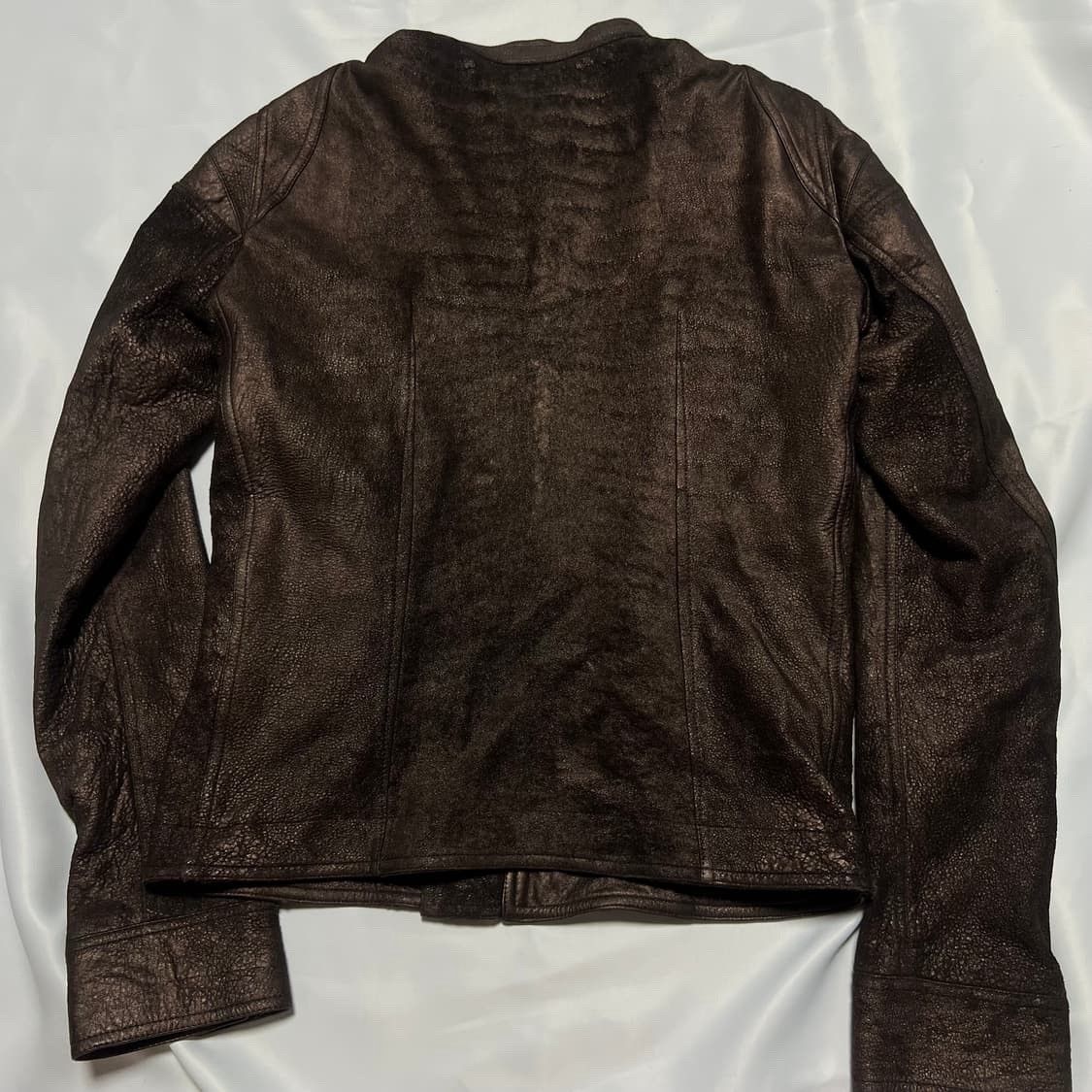 Rick Owens Rick Owens 20SS Tecuatl Lamb leather biker jacket Size US M / EU 48-50 / 2 - 3 Thumbnail