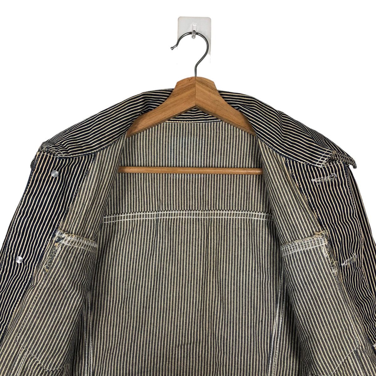 Vintage 90’s VINTAGE HIKORY CHORE JACKET UNION MADE INSPIRE KAPITAL Size US M / EU 48-50 / 2 - 11 Thumbnail