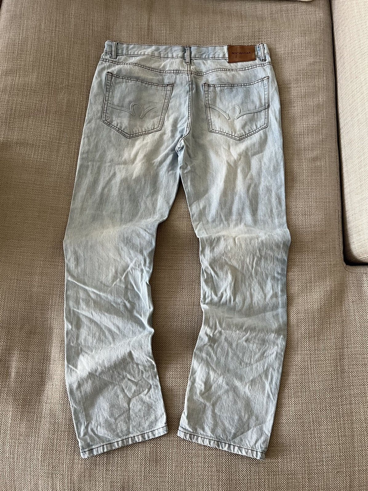 Rocawear × Vintage Vintage 💥 Rocawear Jeans Pants Size US 38 / EU 54 - 1 Thumbnail