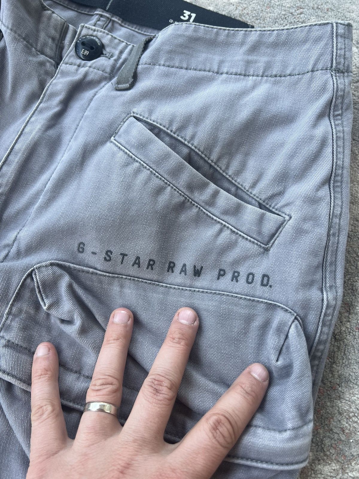 G-Star G-Star Raw Cargo Pants Size US 31 - 4 Thumbnail