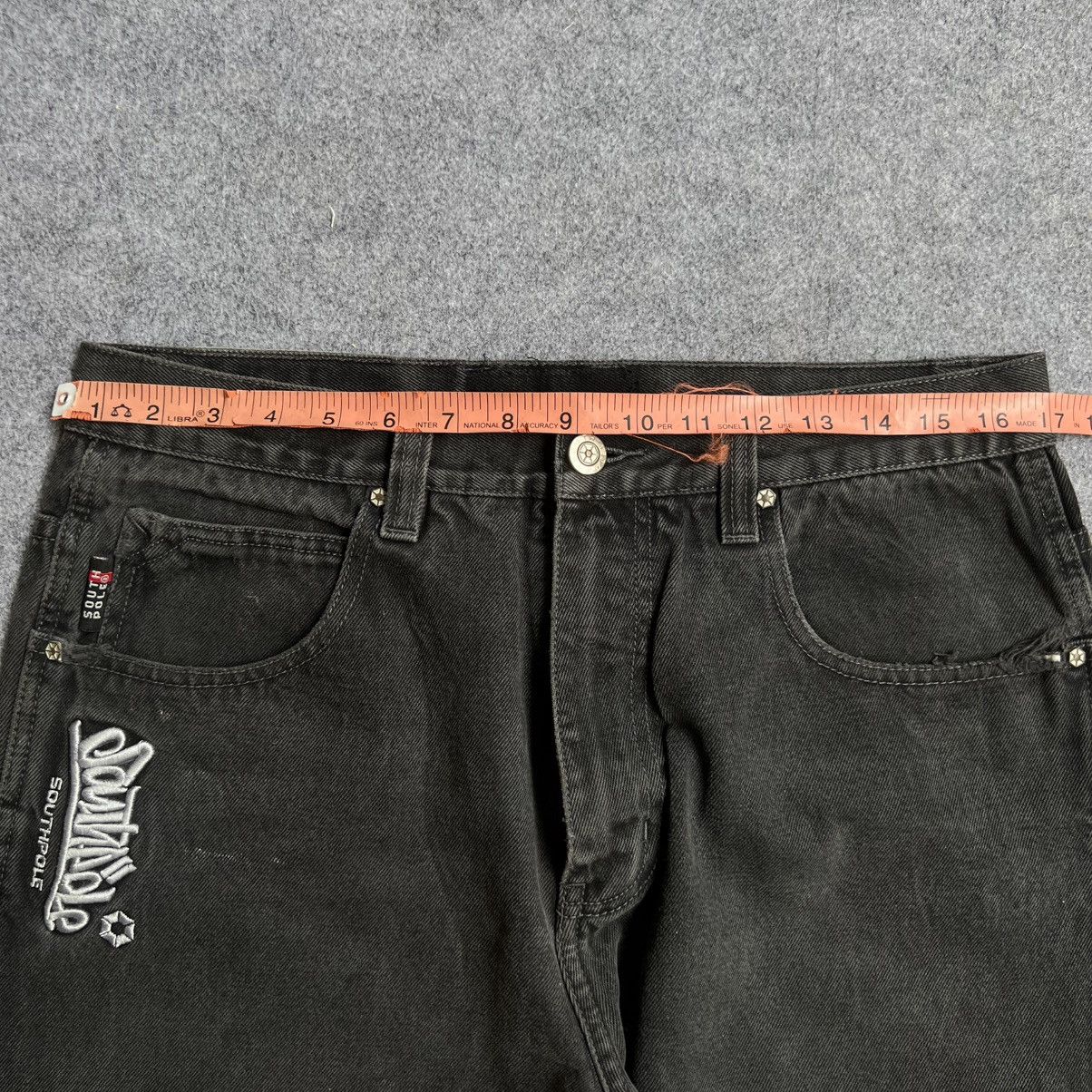 Southpole × Vintage 💥Rare💥 Crazy South Pole Bigboy Baggy Jeans Size US 34 / EU 50 - 7 Thumbnail