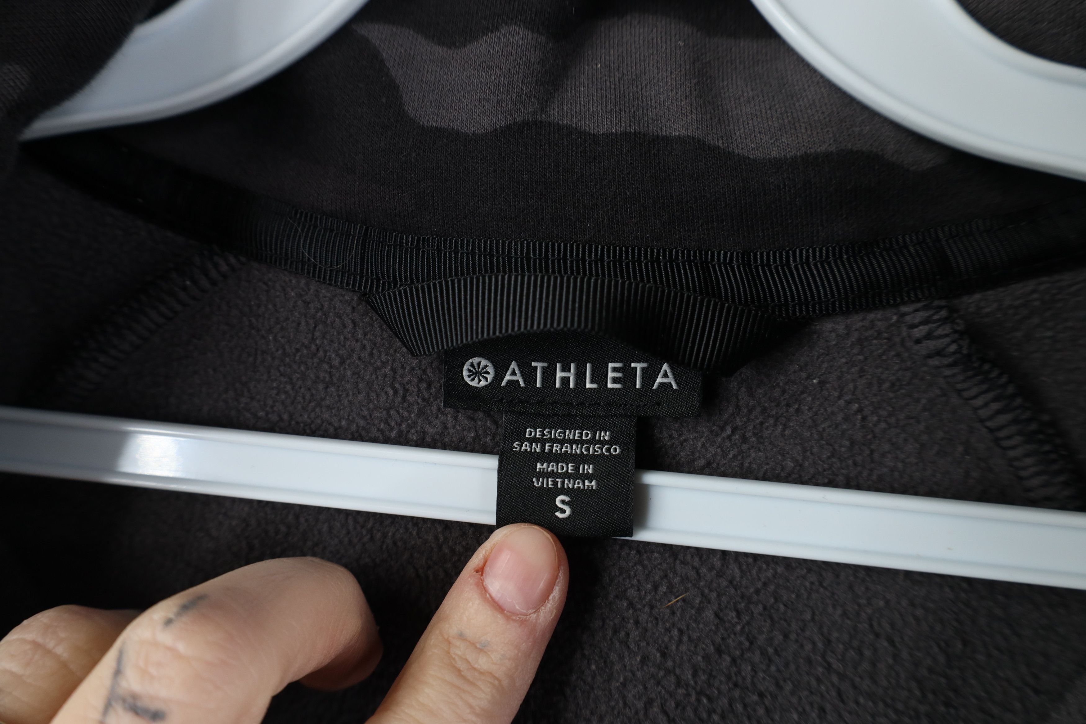 Athleta Athleta Heavyweight Camouflage Full Zip Hoodie Sweatshirt Size S / US 4 / IT 40 - 10 Thumbnail
