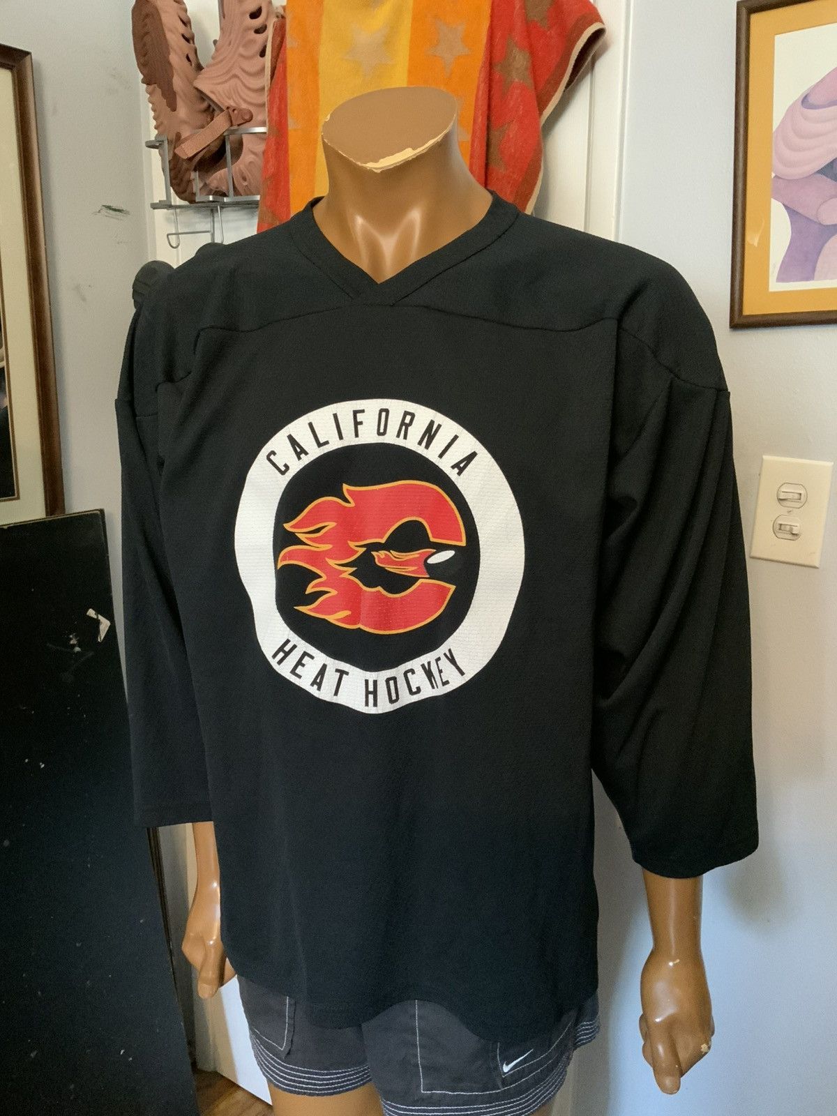 Other Athletic Knit California Heat Hockey Club Natty Hatty Jersey Size US M / EU 48-50 / 2 - 10 Thumbnail