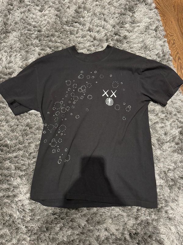 Kaws Kid Cudi x Kaws Glow in dark t-shirt | Grailed