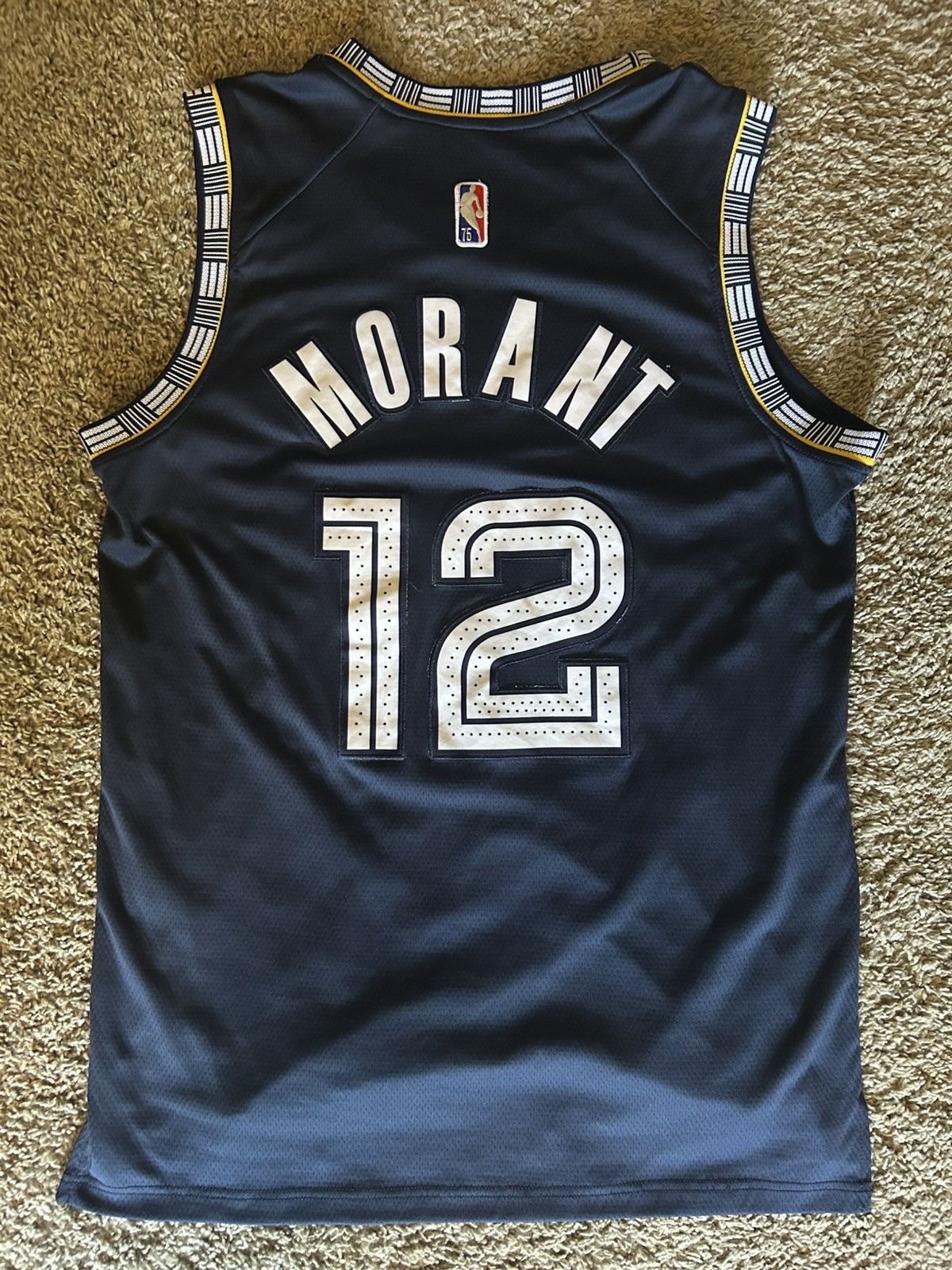 Nike Nike Ja Morant Memphis Grizzlies NBA Icon Edition Jersey Size US L / EU 52-54 / 3 - 2 Thumbnail