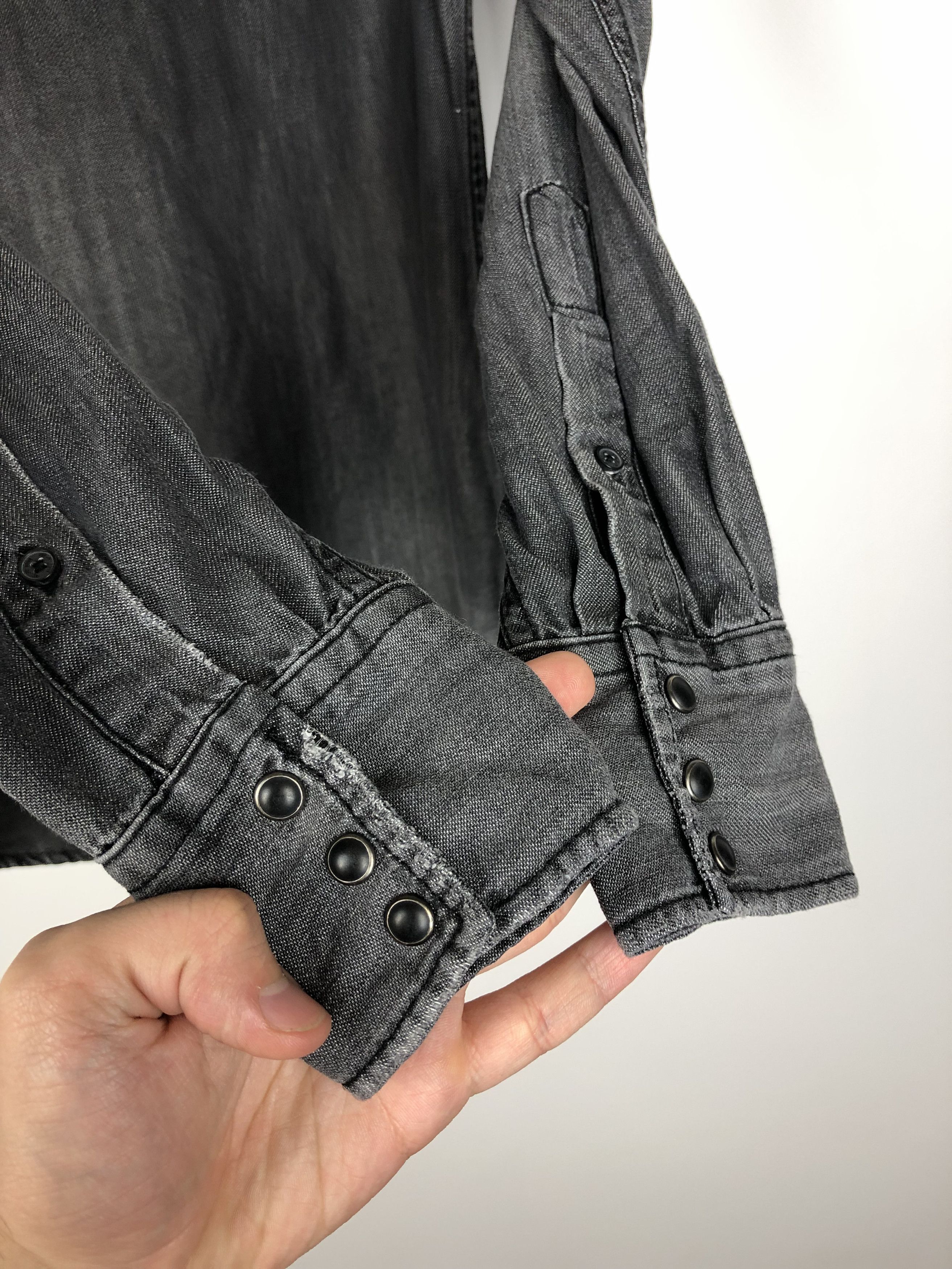 Replay Replay Gray Denim Shirt size S Size US S / EU 44-46 / 1 - 8 Thumbnail