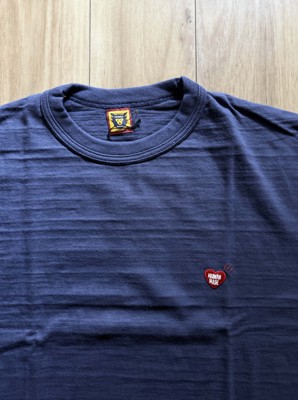 Human Made x2 OG Human Made Nigo Loopwheel Heart Embroidered logo Tee Size US XL / EU 56 / 4 - 8 Thumbnail